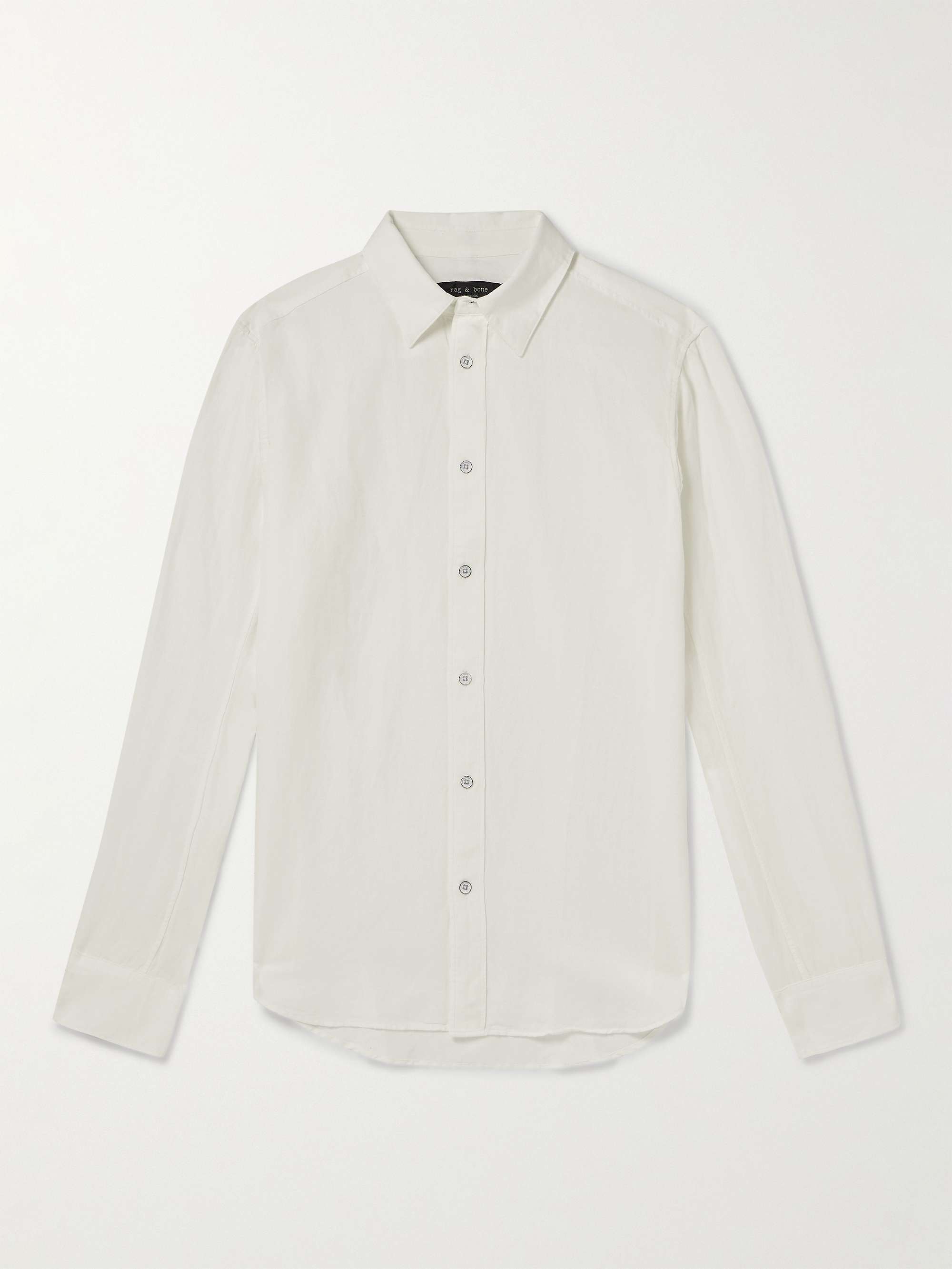 RAG & BONE Zac Linen and Cotton-Blend Shirt for Men | MR PORTER