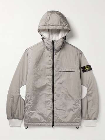 Stone Island Men's Plain Wool Coat