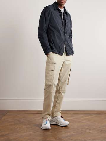Cream stone deals island overshirt