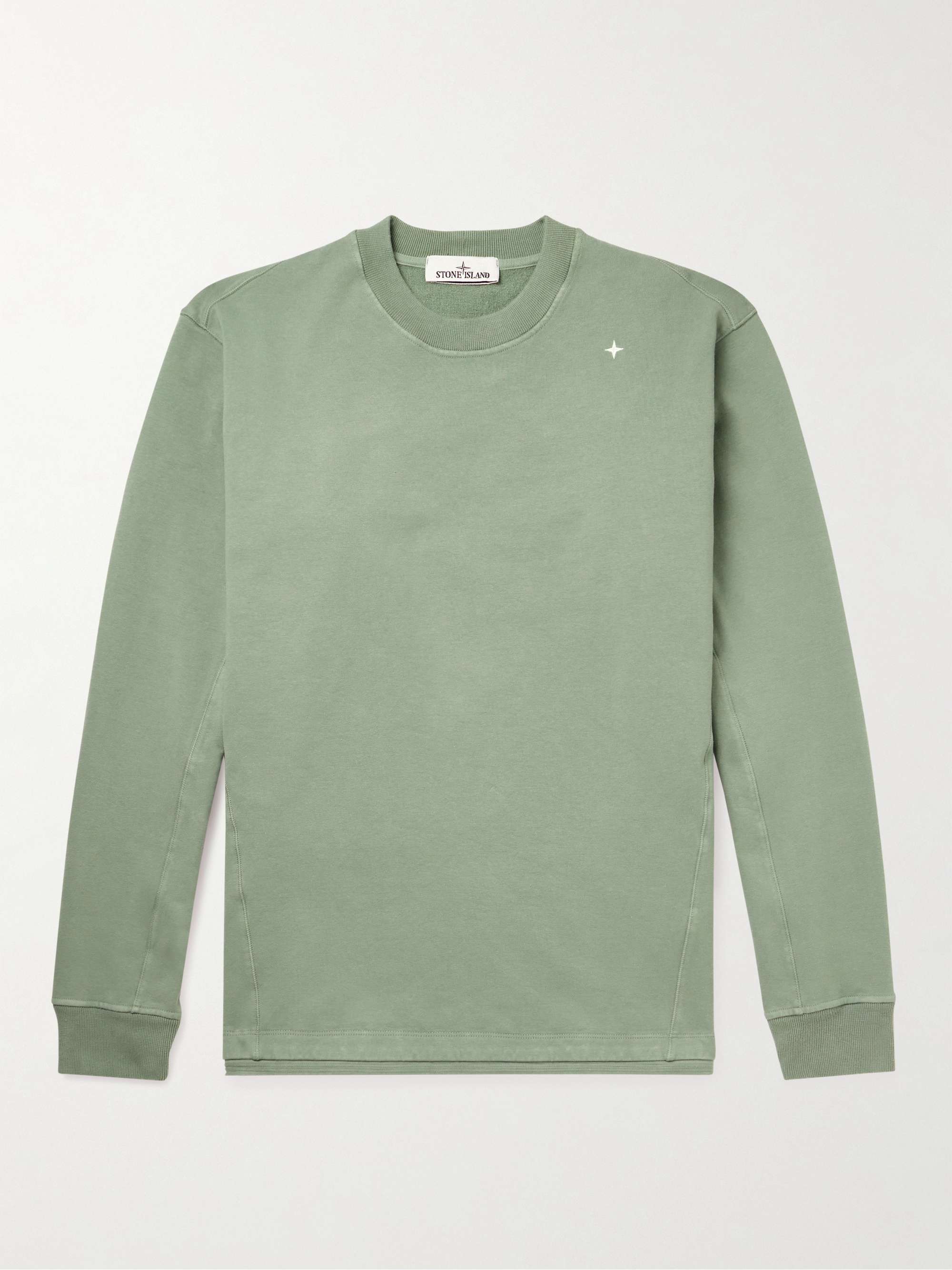 Stone island hotsell long sleeve sweatshirt