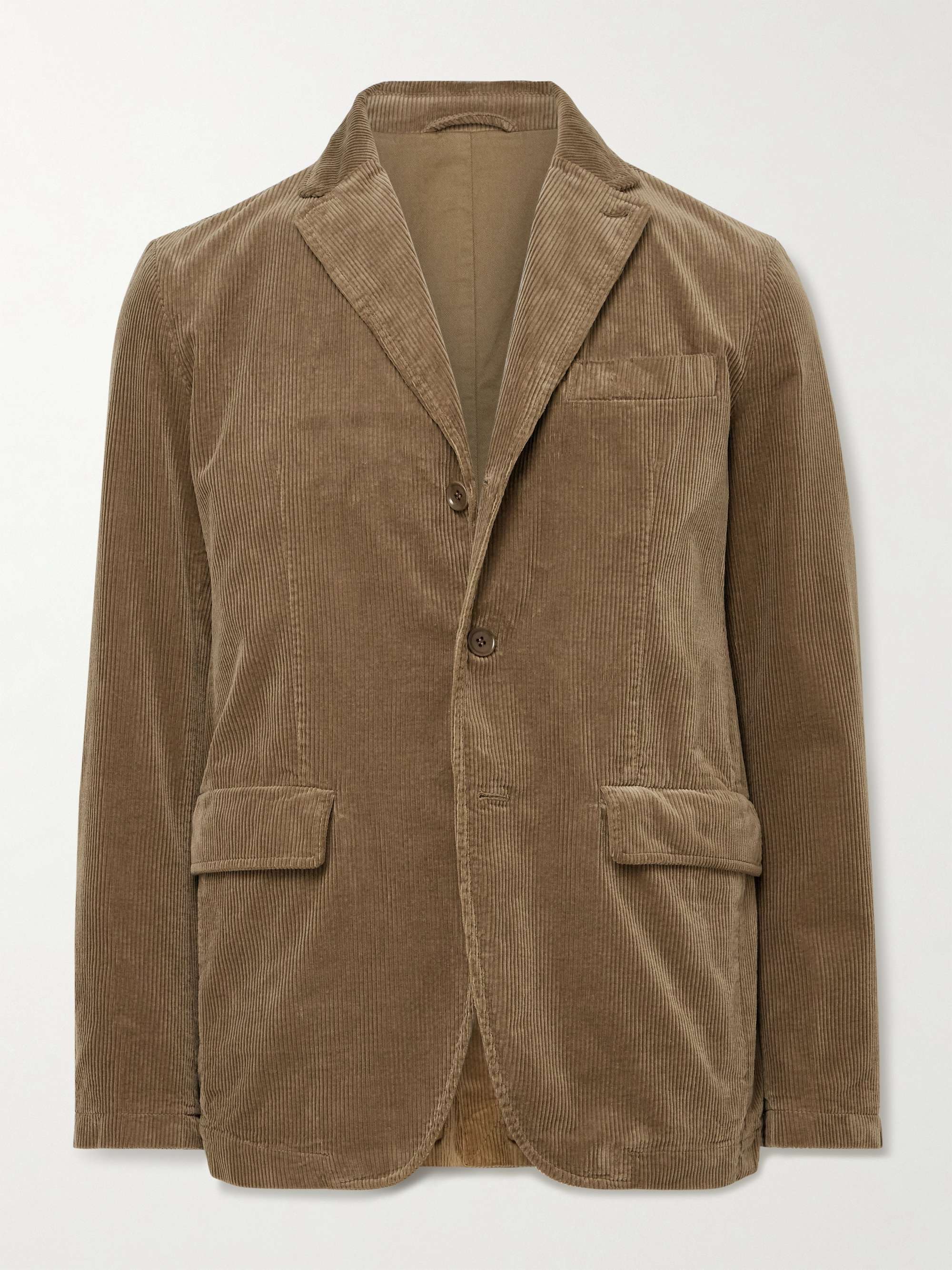 ASPESI Kuki Garment-Dyed Cotton-Corduroy Blazer for Men | MR PORTER