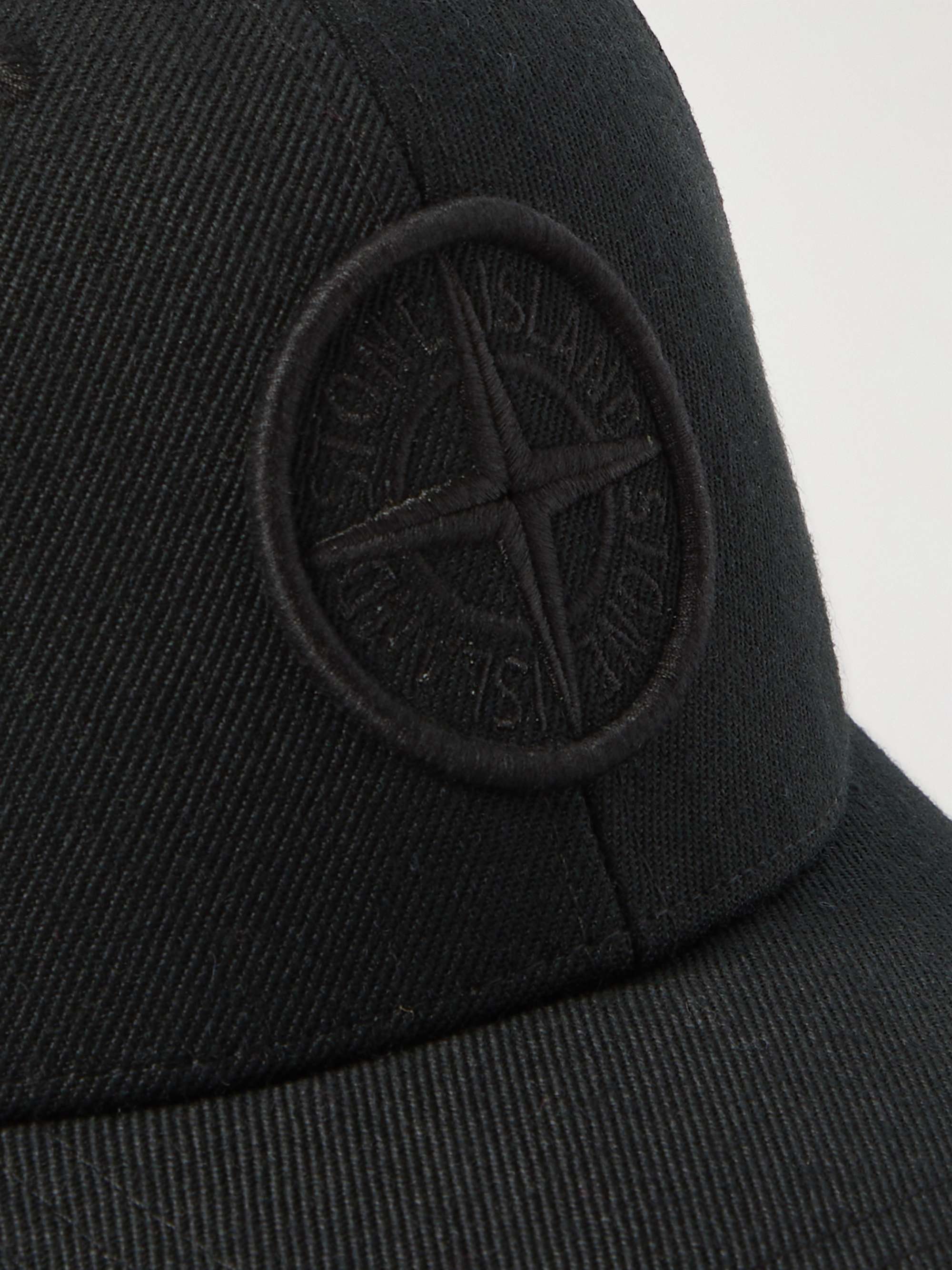 STONE ISLAND Logo-Embroidered Twill Baseball Cap for Men