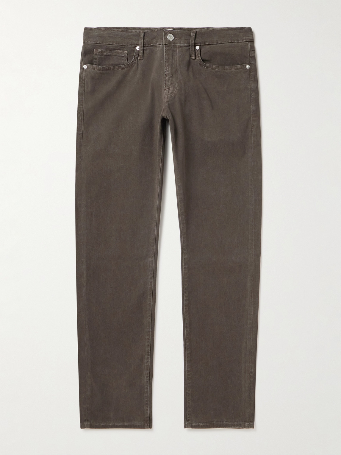 Frame L'Homme Slim-Fit Stretch Lyocell-Blend Trousers - Men