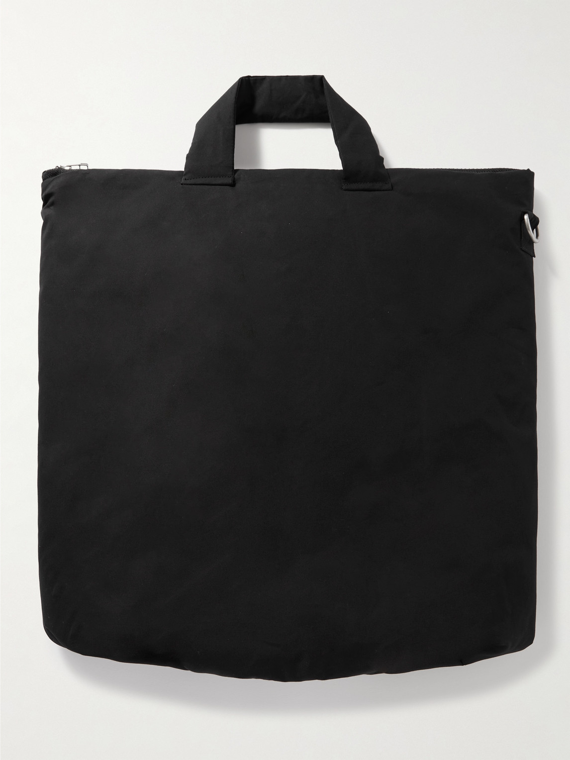 Shop Applied Art Forms Wu1-1 Logo-appliquéd Cotton Tote Bag In Black