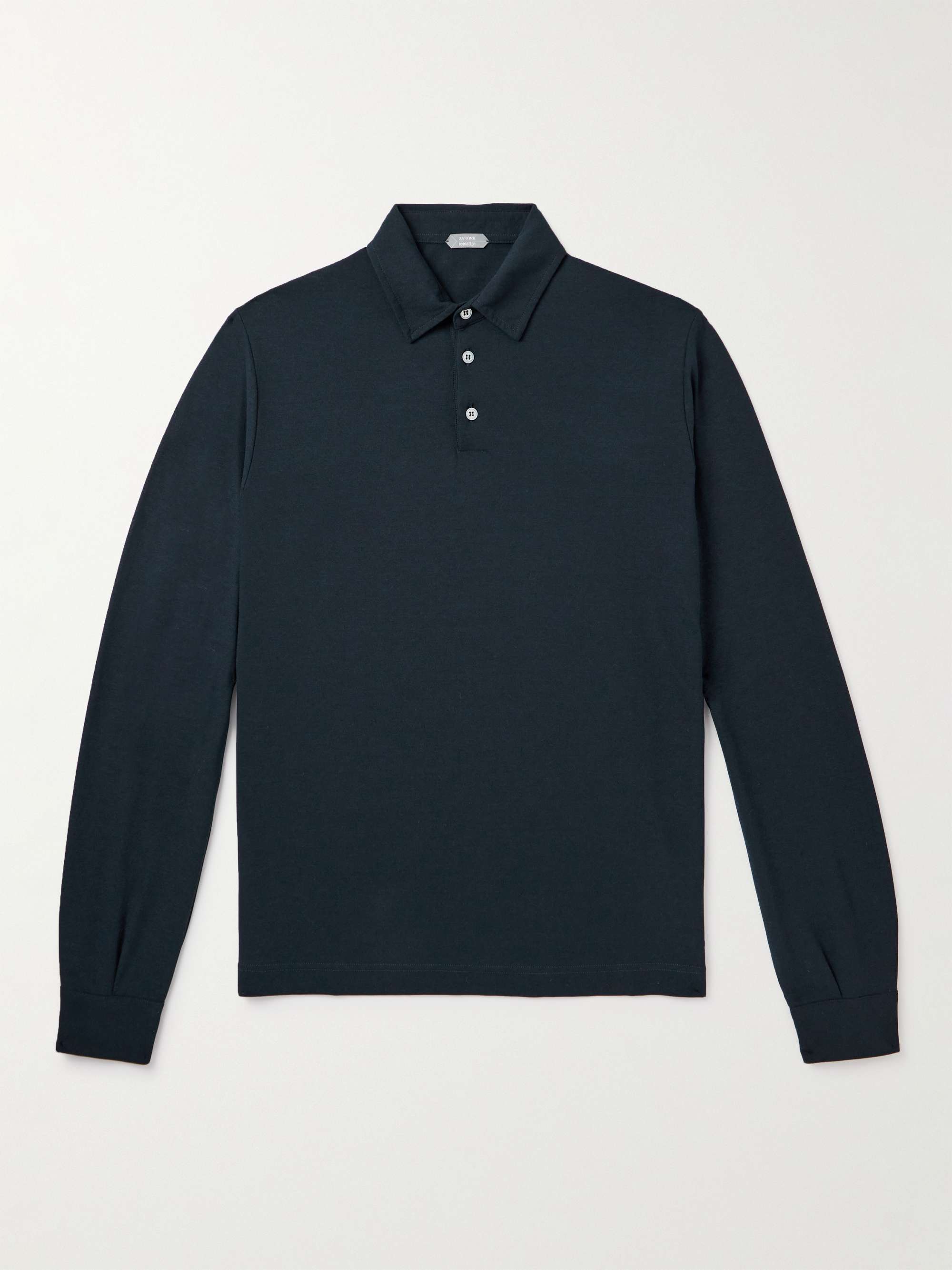 INCOTEX Zanone Slim-Fit IceCotton Polo Shirt for Men | MR PORTER