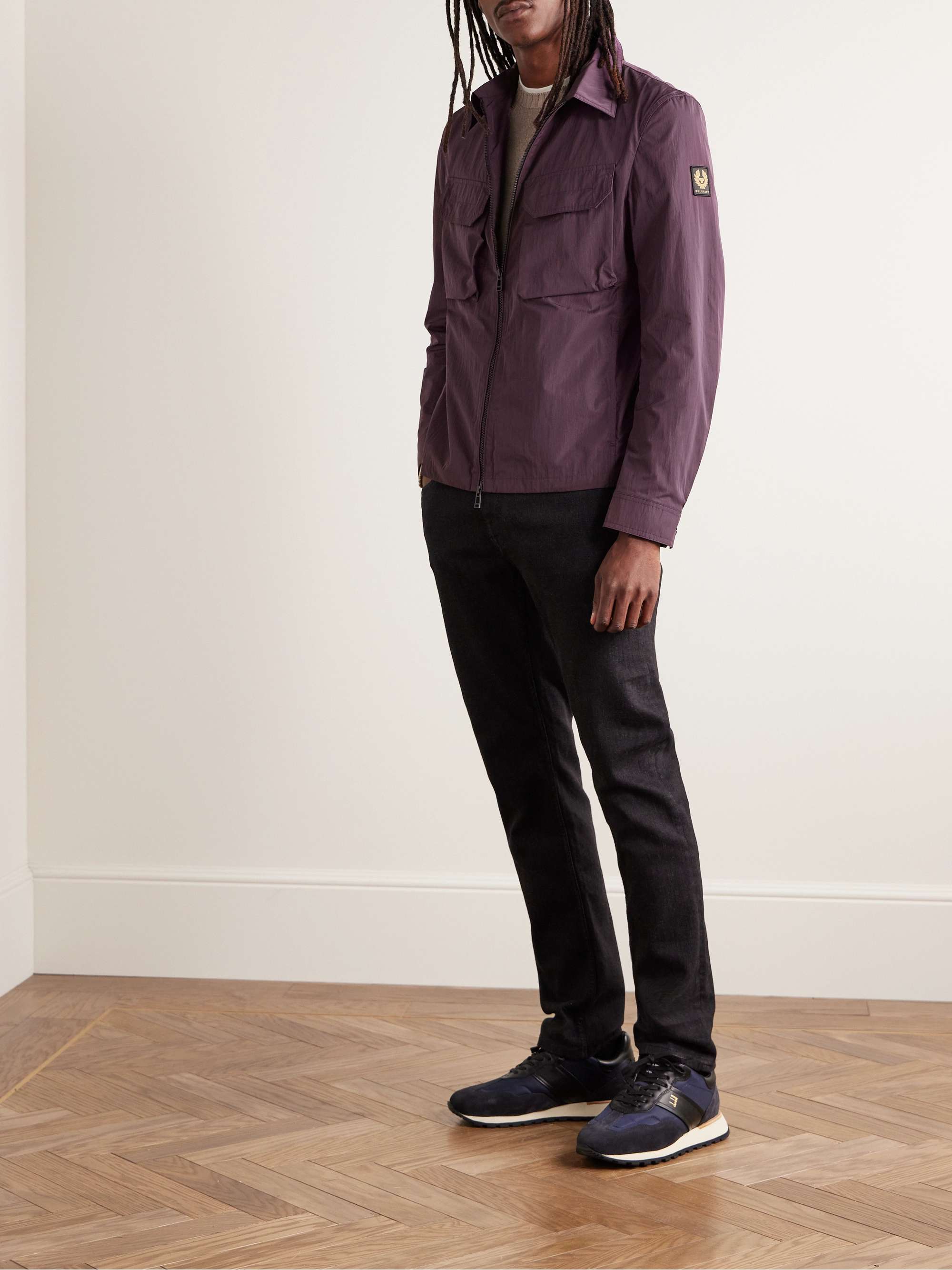 Belstaff hooded best sale jacket