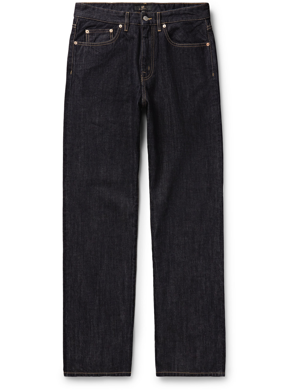 BELSTAFF BROCKTON STRAIGHT-LEG SELVEDGE JEANS