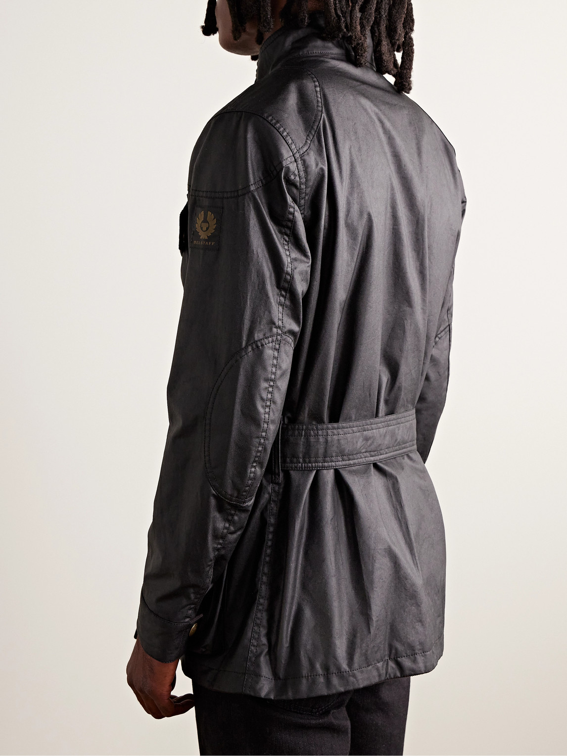 Belstaff Black Trialmater Jacket In Black