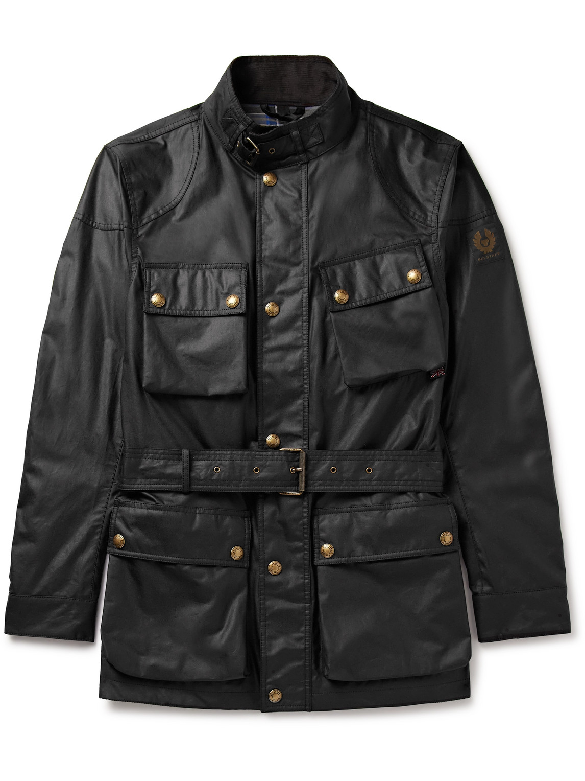Belstaff Black Trialmater Jacket In Black
