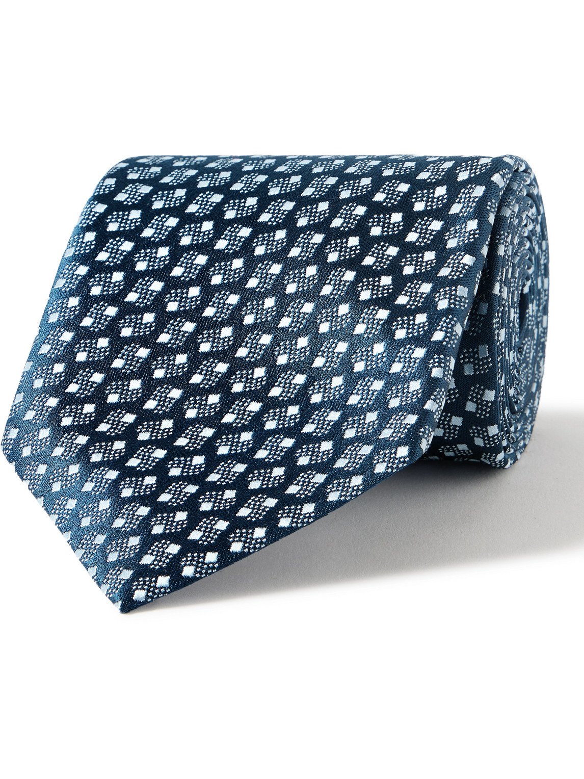 8.5cm Silk-Jacquard Tie