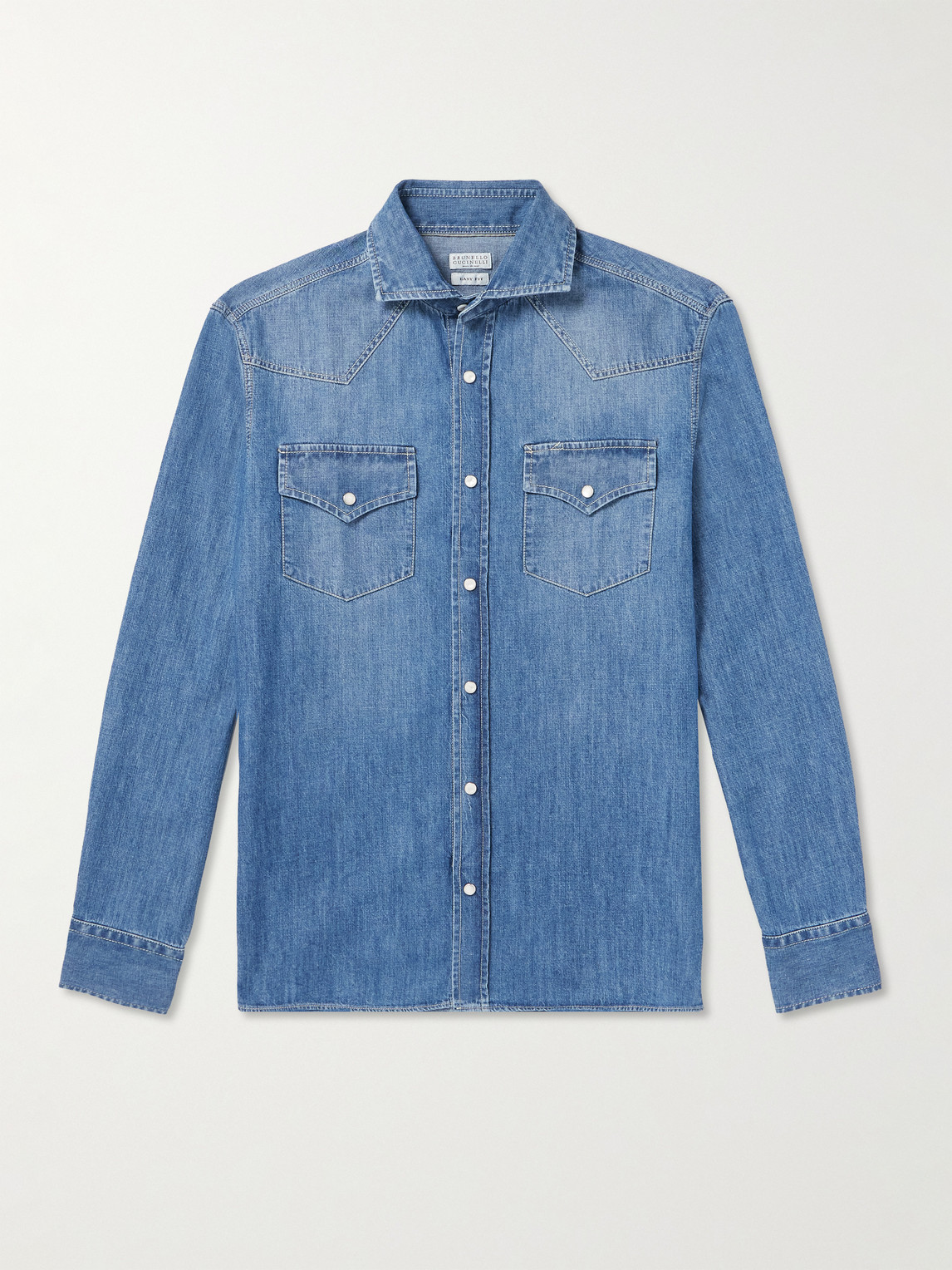 Brunello Cucinelli Denim hirt - Men