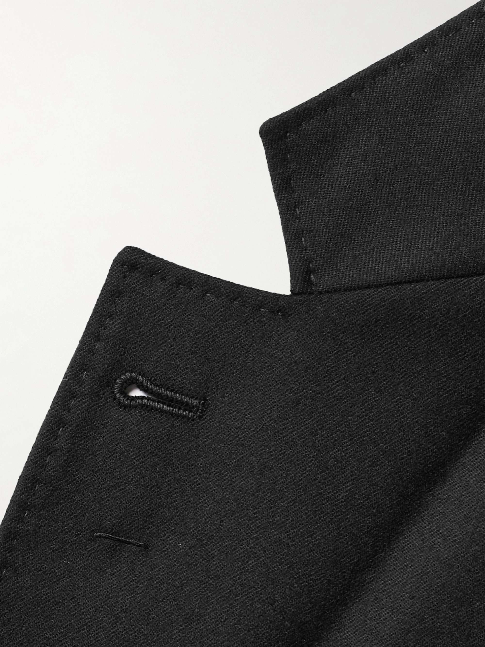 BRUNELLO CUCINELLI Unstructured Virgin Wool-Flannel Blazer