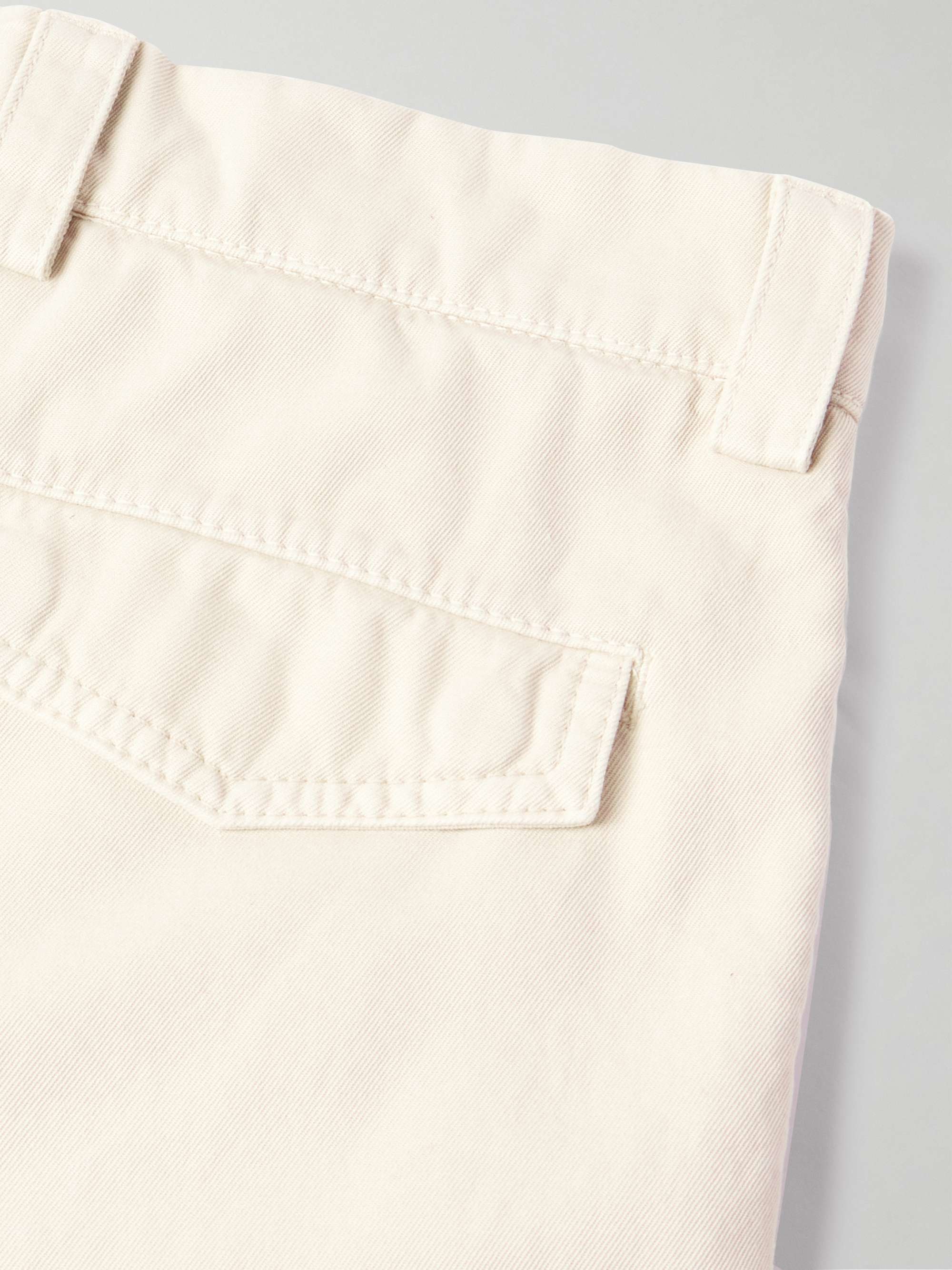 BRUNELLO CUCINELLI Straight-Leg Cotton-Gabardine Cargo Trousers