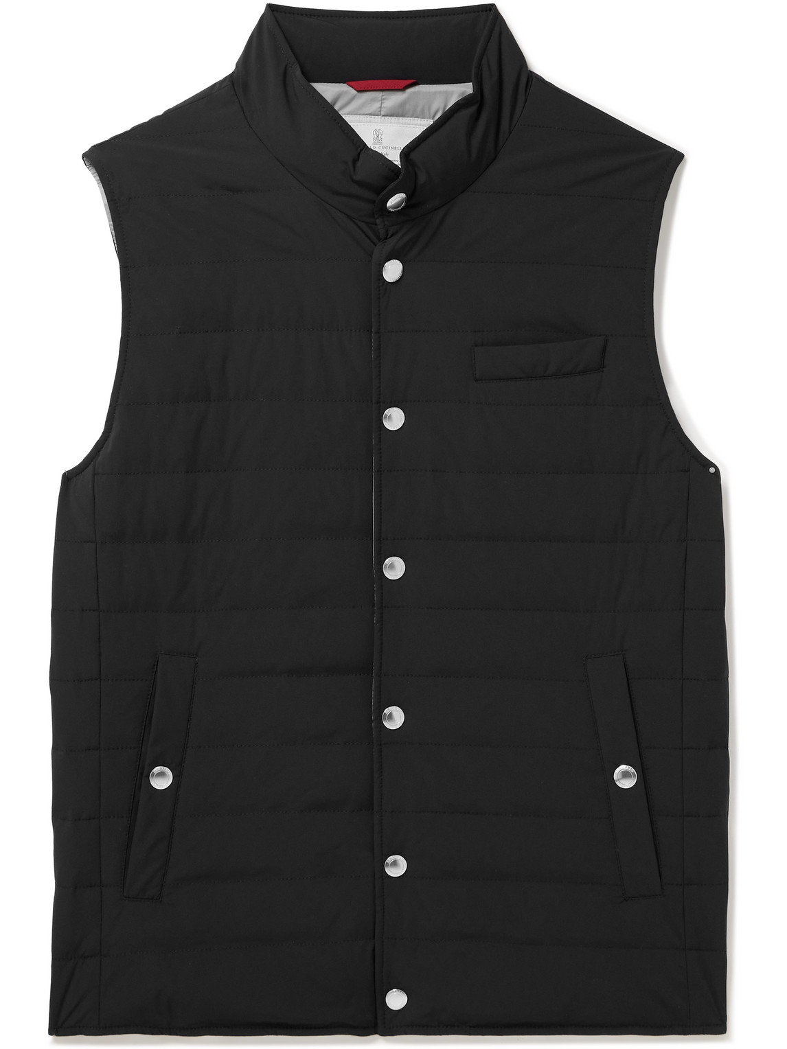 Quilted Nylon Down Gilet