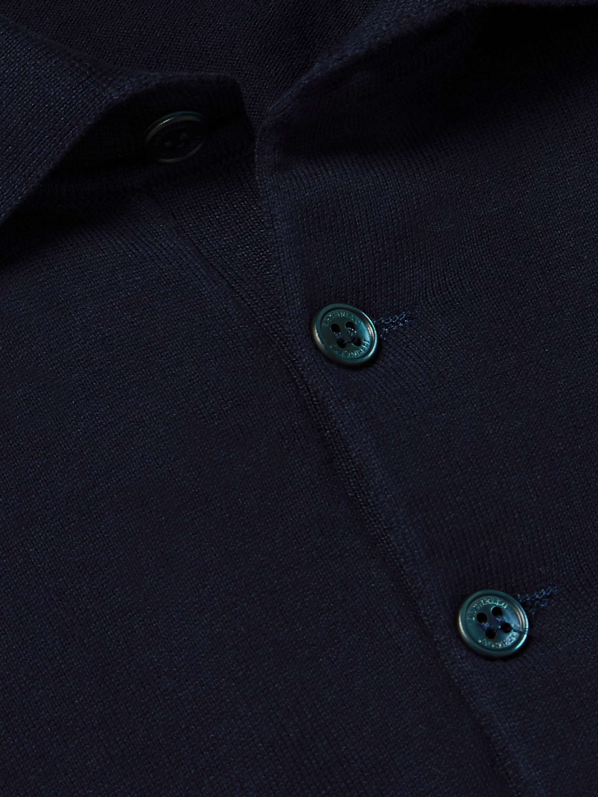 BRUNELLO CUCINELLI Knitted Cotton Polo Shirt for Men | MR PORTER
