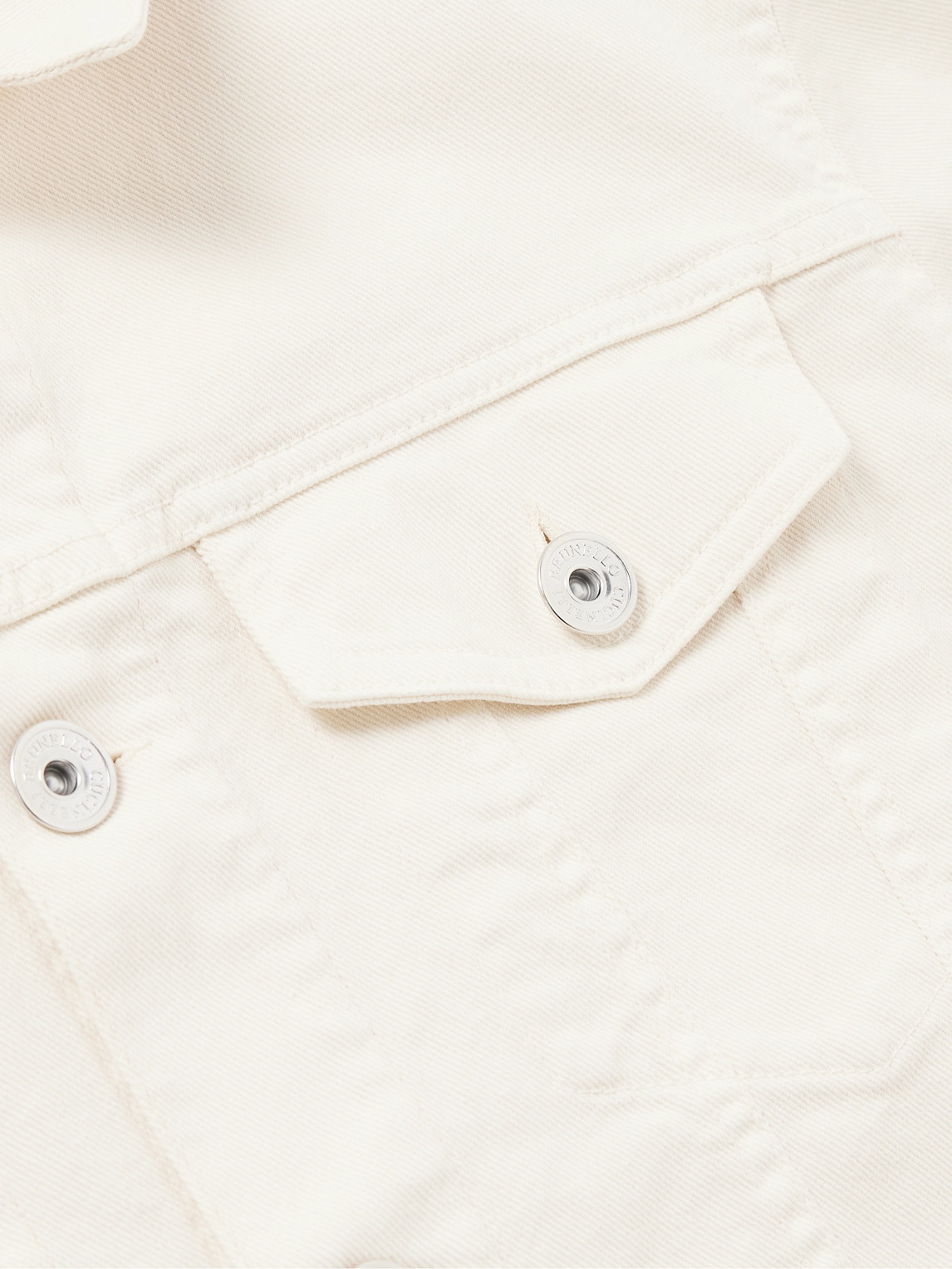  Brunello Cucinelli - Denim Jacket - Men - Neutrals - It 58 