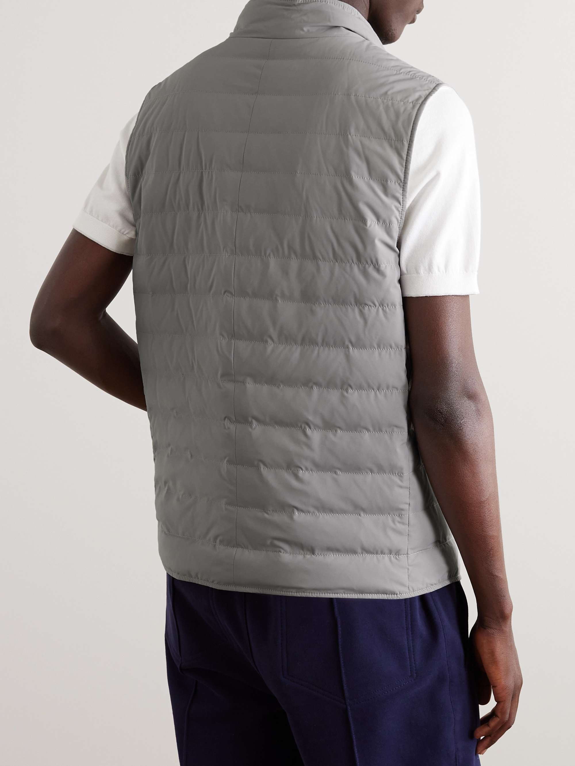 BRUNELLO CUCINELLI Quilted Nylon Down Gilet