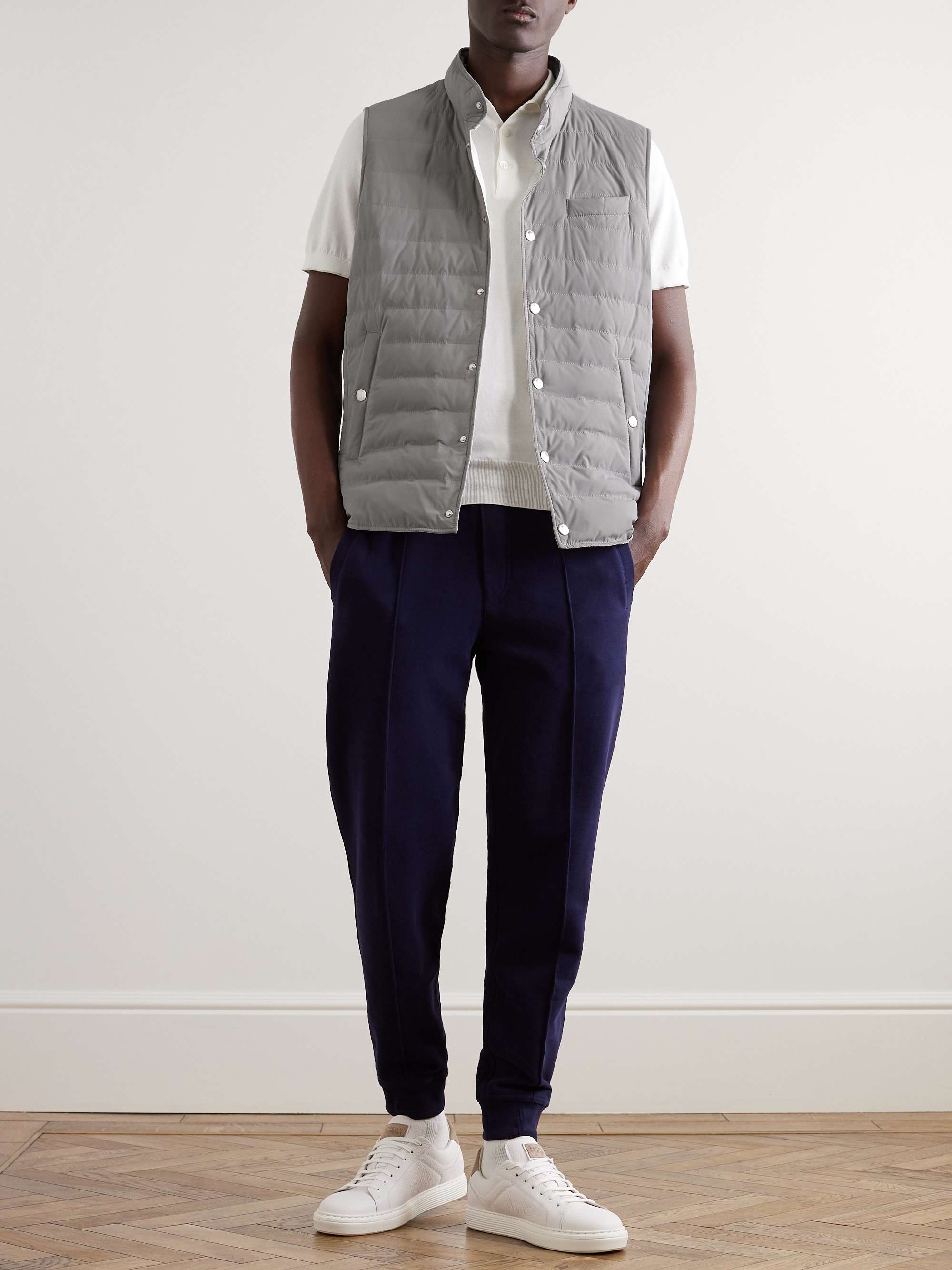 BRUNELLO CUCINELLI Quilted Nylon Down Gilet