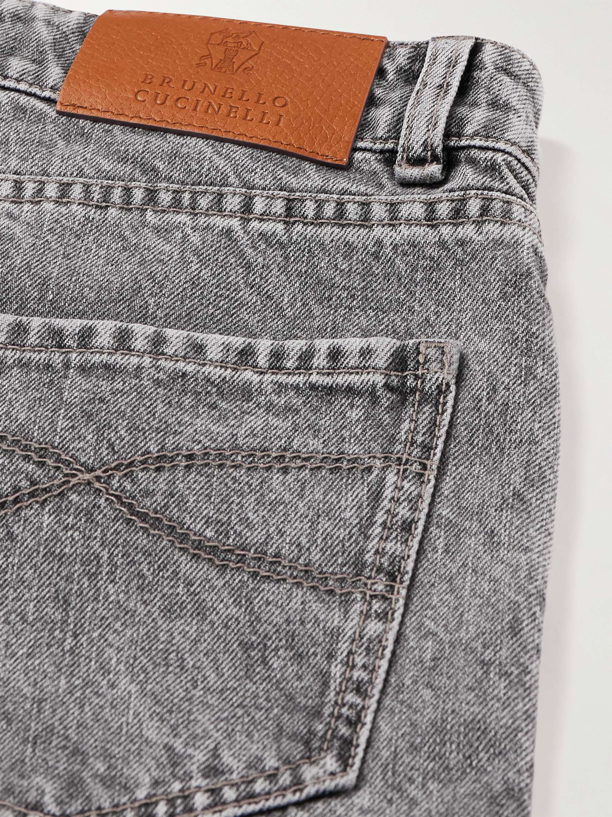 BRUNELLO CUCINELLI Slim-Fit Tapered Denim Jeans