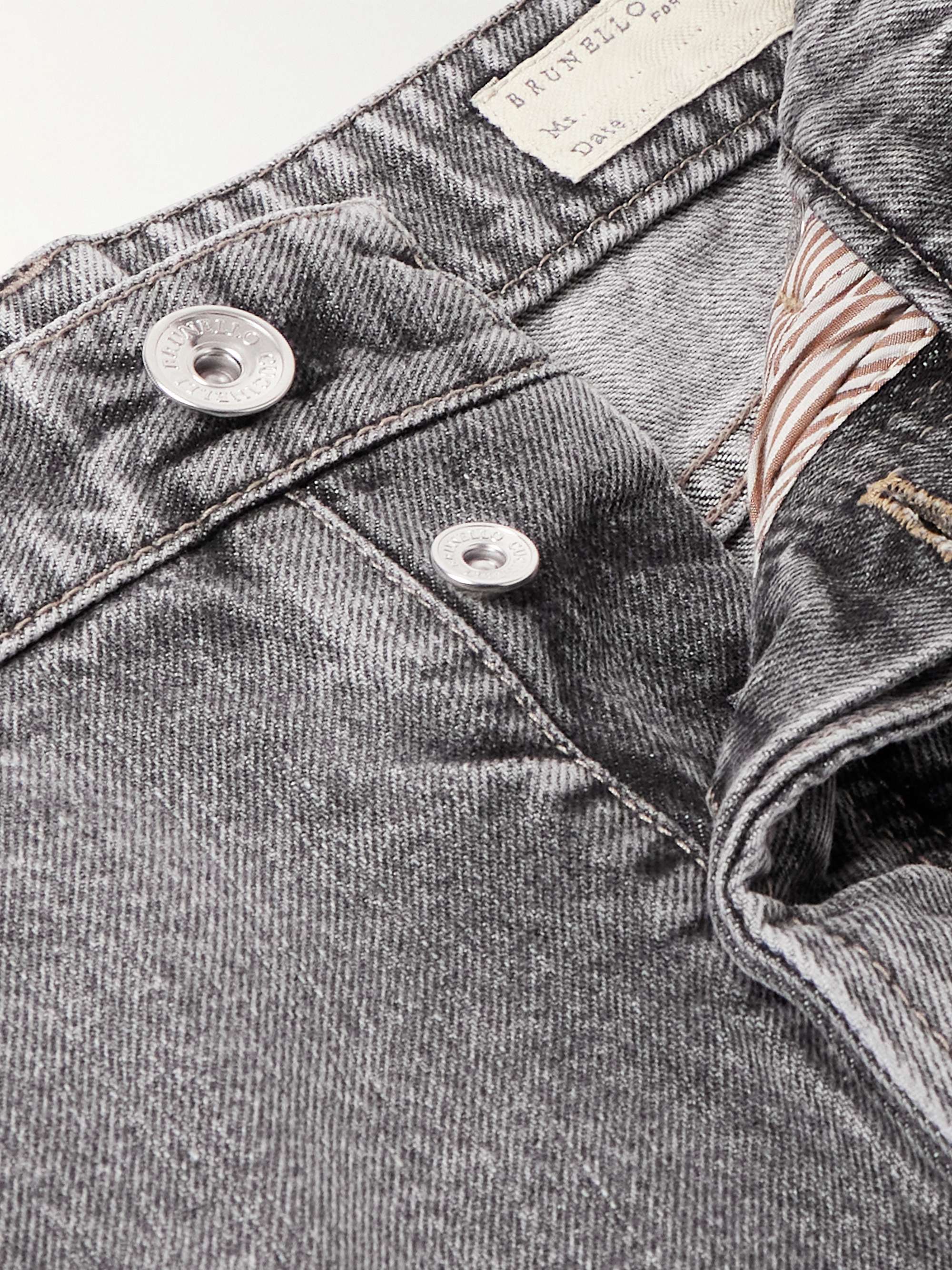 BRUNELLO CUCINELLI Slim-Fit Tapered Denim Jeans