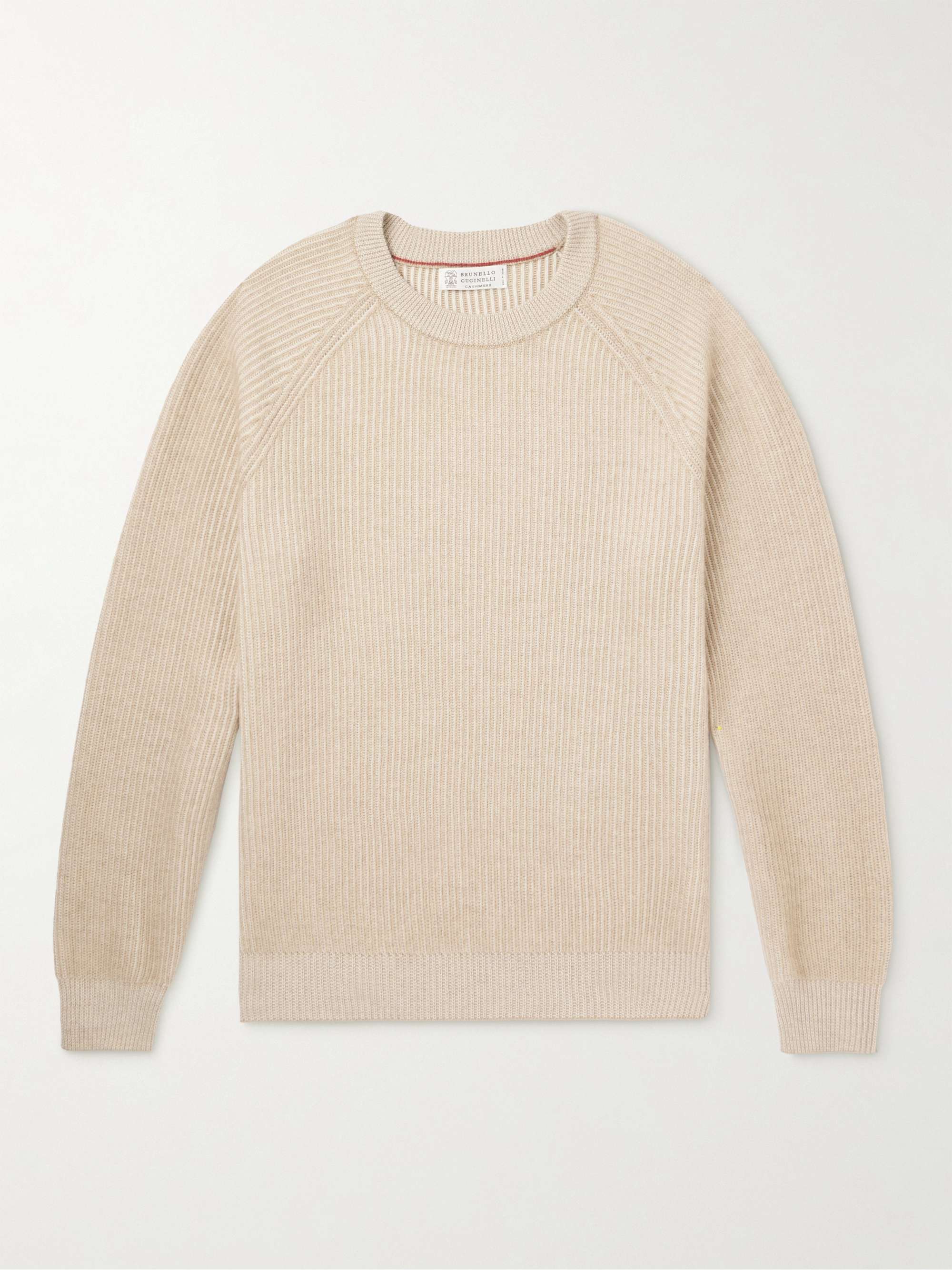 Ribbed Cashmere Sweater