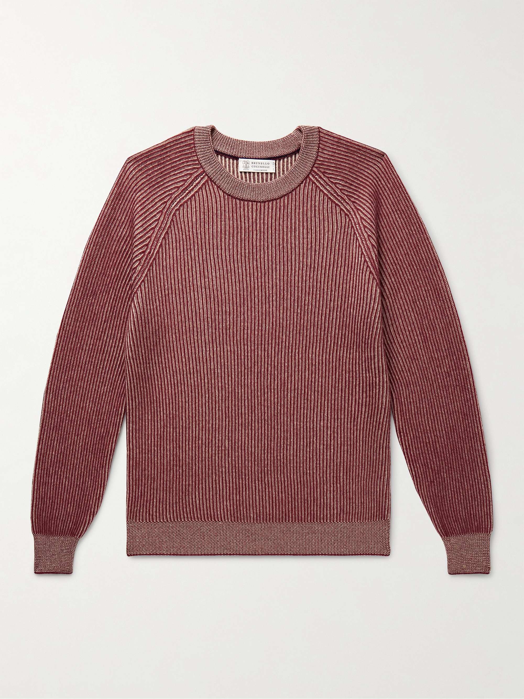 Ribbed Cashmere Sweater