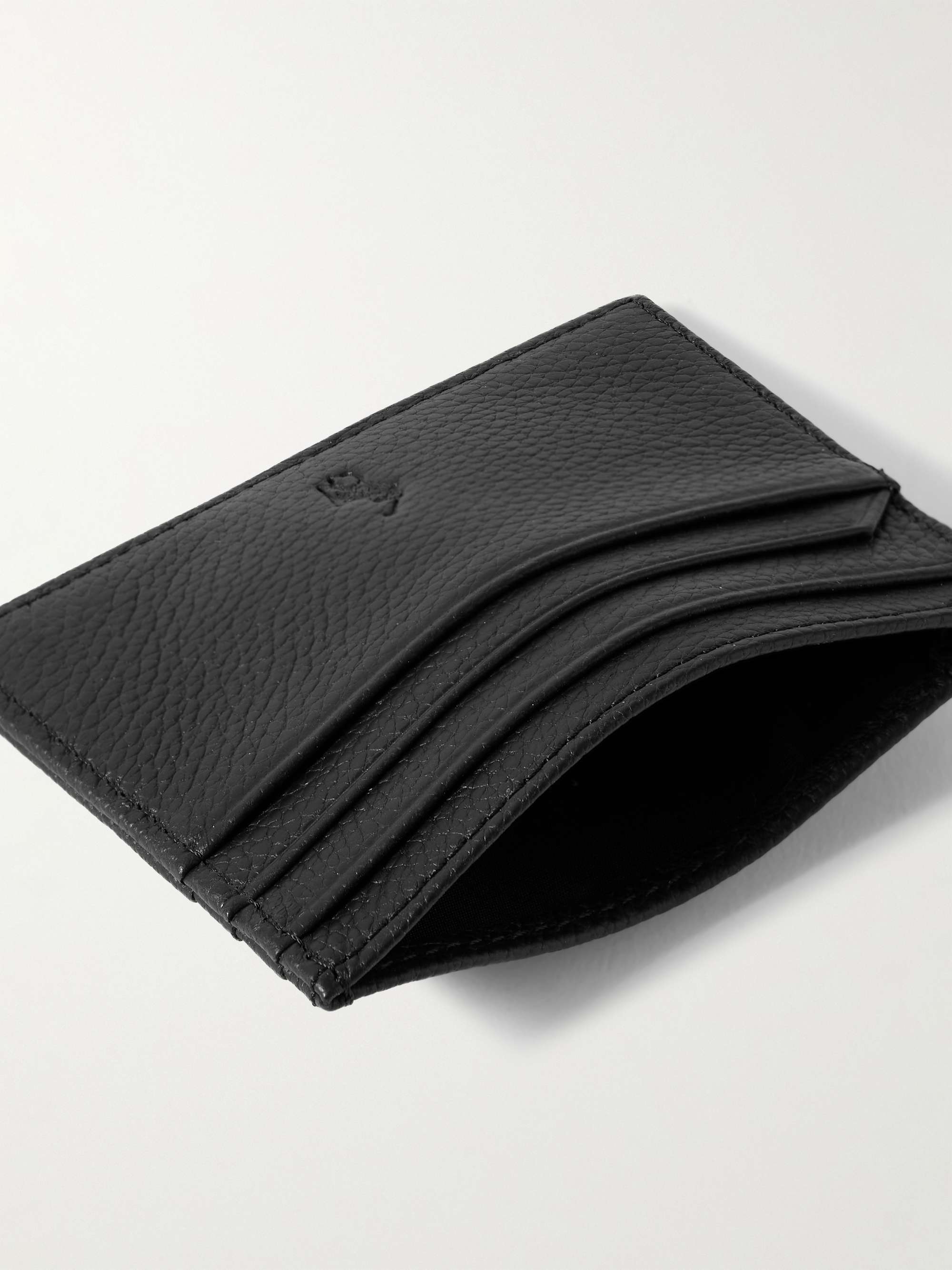 POLO RALPH LAUREN Logo-Debossed Full-Grain Leather Cardholder for