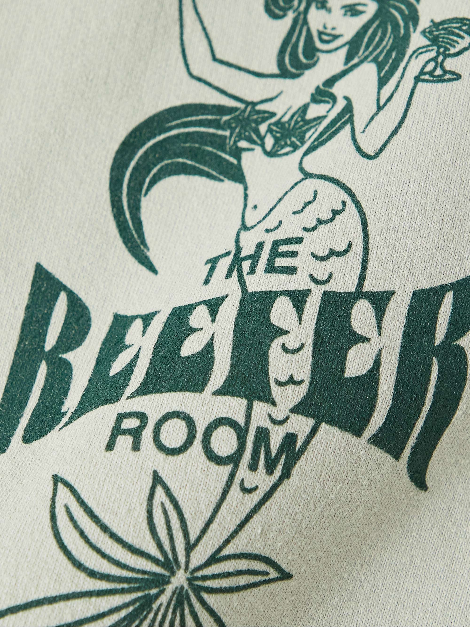LOCAL AUTHORITY LA Reefer Room Printed Cotton-Jersey Hoodie