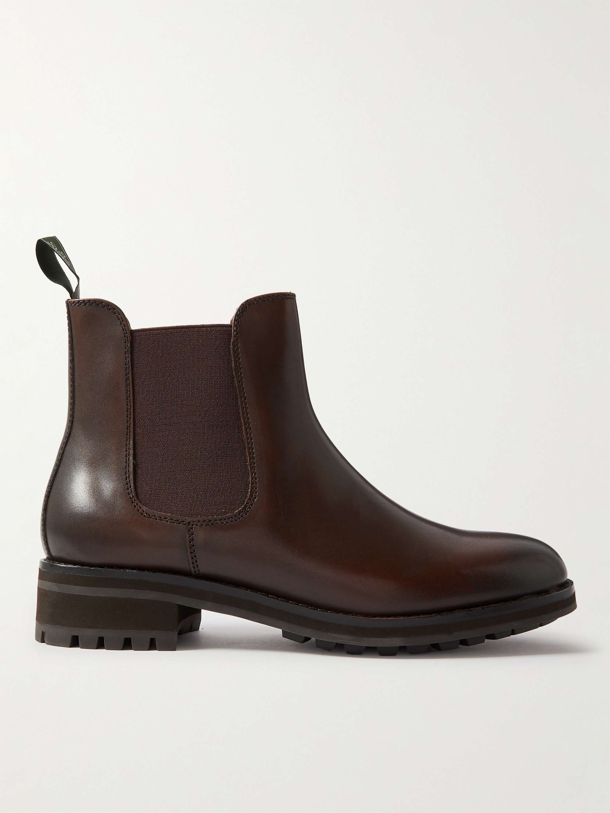 POLO RALPH LAUREN Bryson Leather Chelsea Boots for Men | MR PORTER