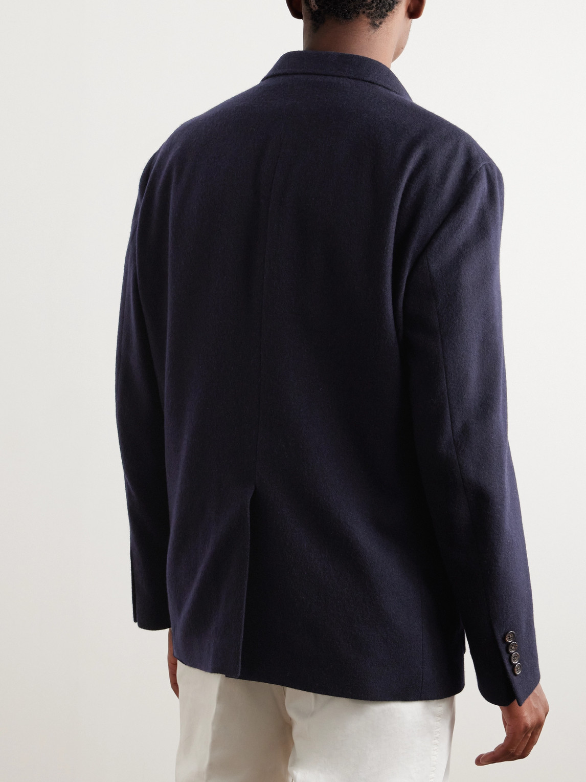 Shop Polo Ralph Lauren Cashmere Blazer In Blue