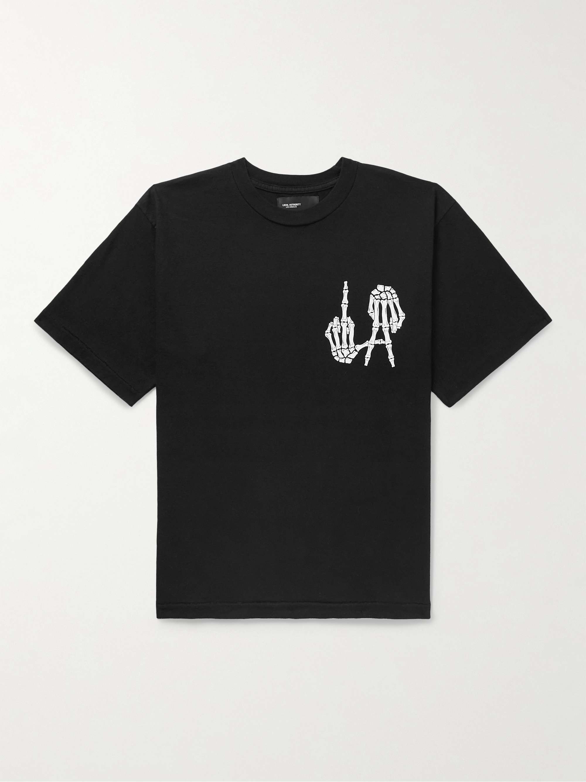 LOCAL AUTHORITY LA Printed Cotton-Jersey T-Shirt for Men | MR PORTER