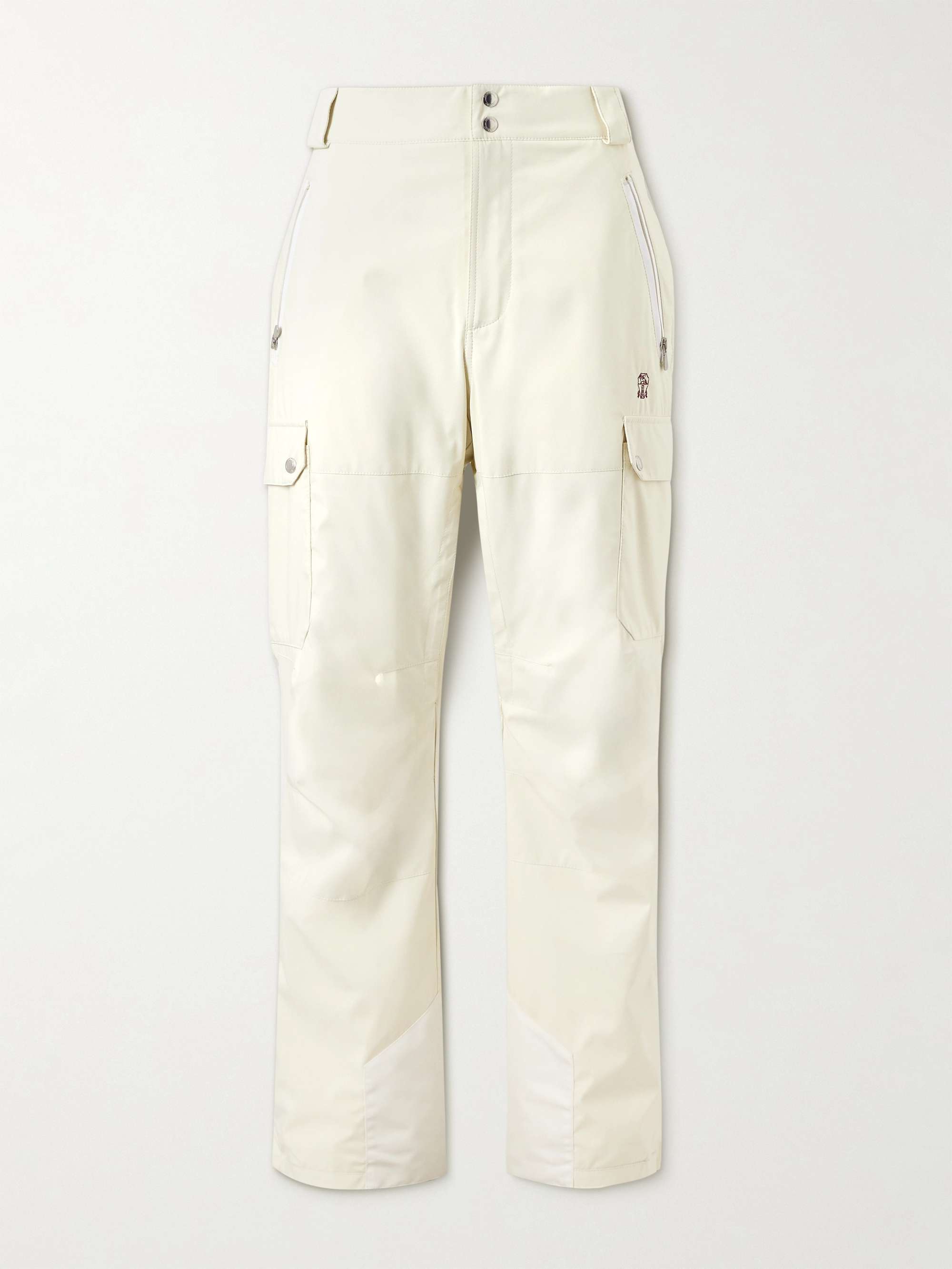 Polo Ralph Lauren Tennis Sport Pants Men Stretch Waist Double Snap Button  White