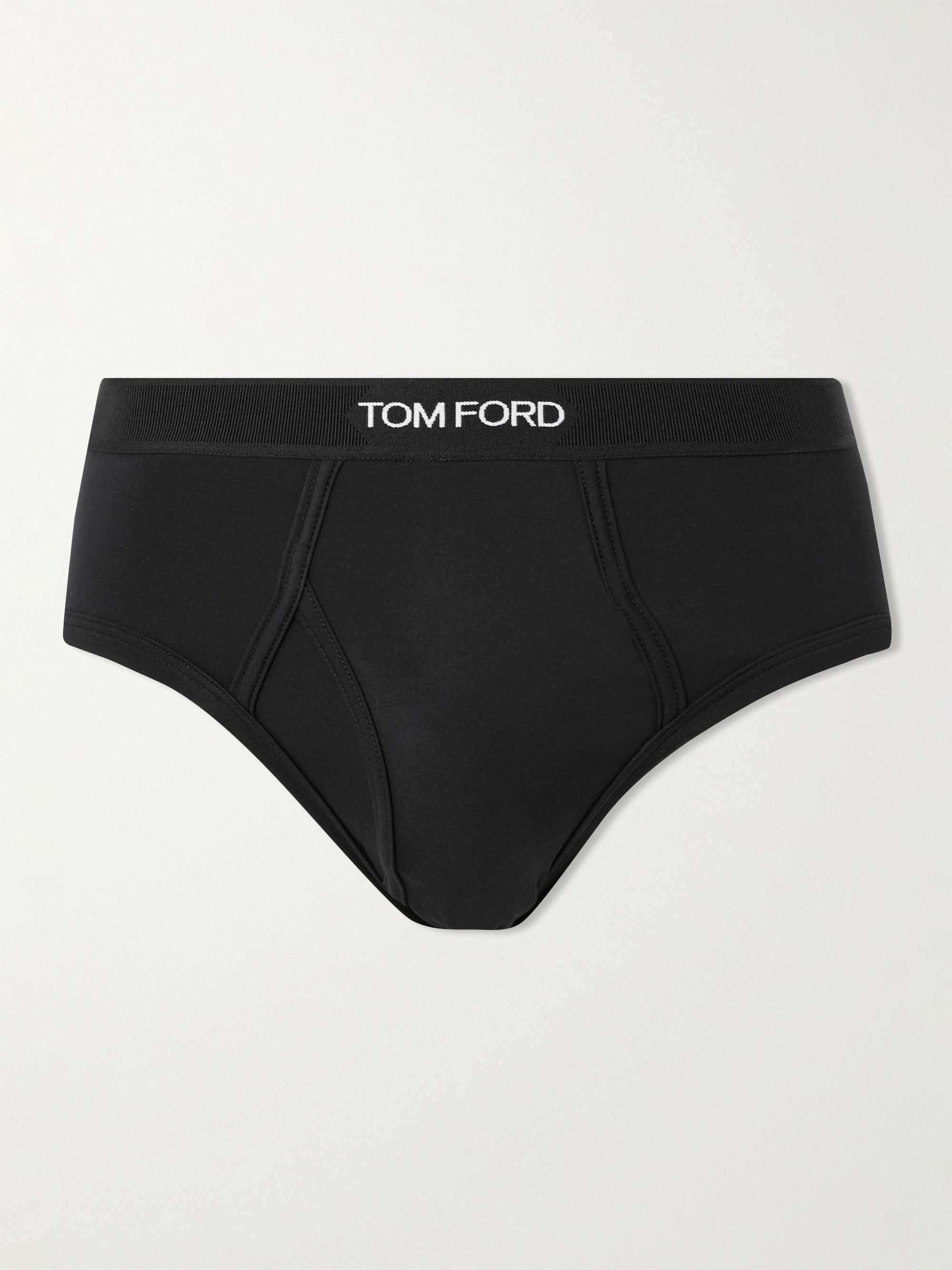 TOM FORD Stretch-Cotton Briefs for Men