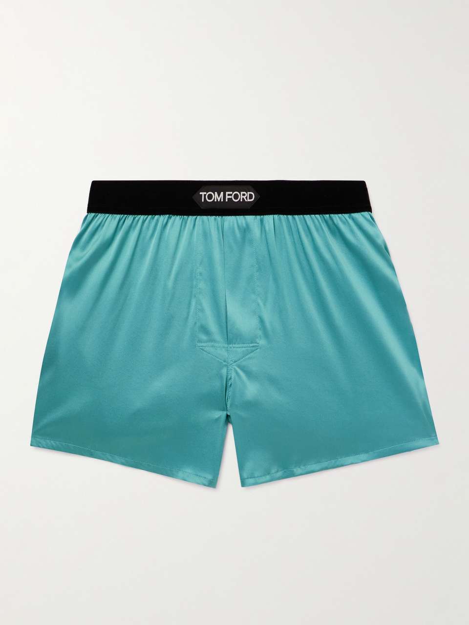 TOM FORD VelvetTrimmed StretchSilk Satin Boxer Shorts for Men MR PORTER