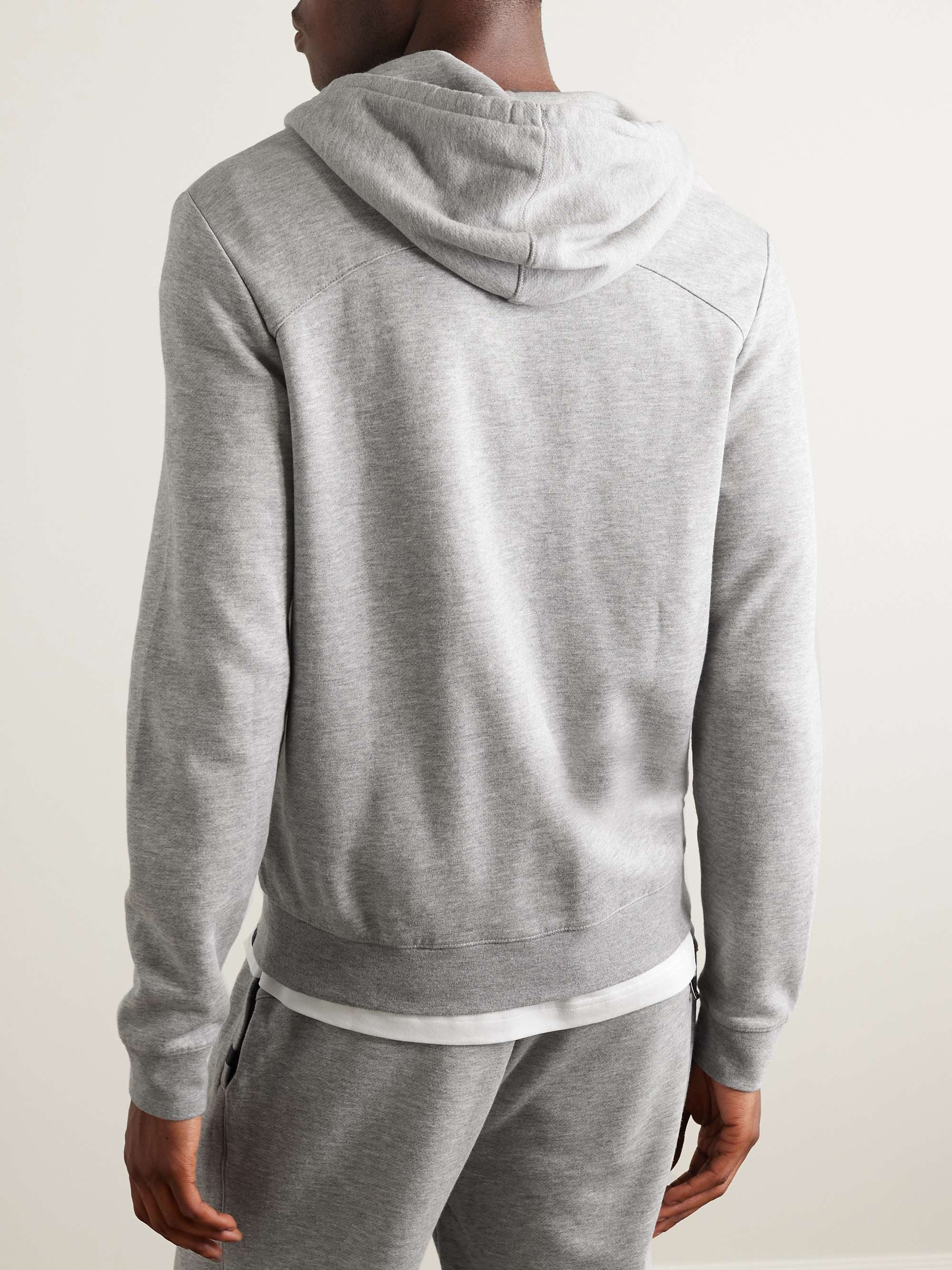 DEREK ROSE Quinn Cotton and Modal-Blend Jersey Zip-Up Hoodie for Men ...