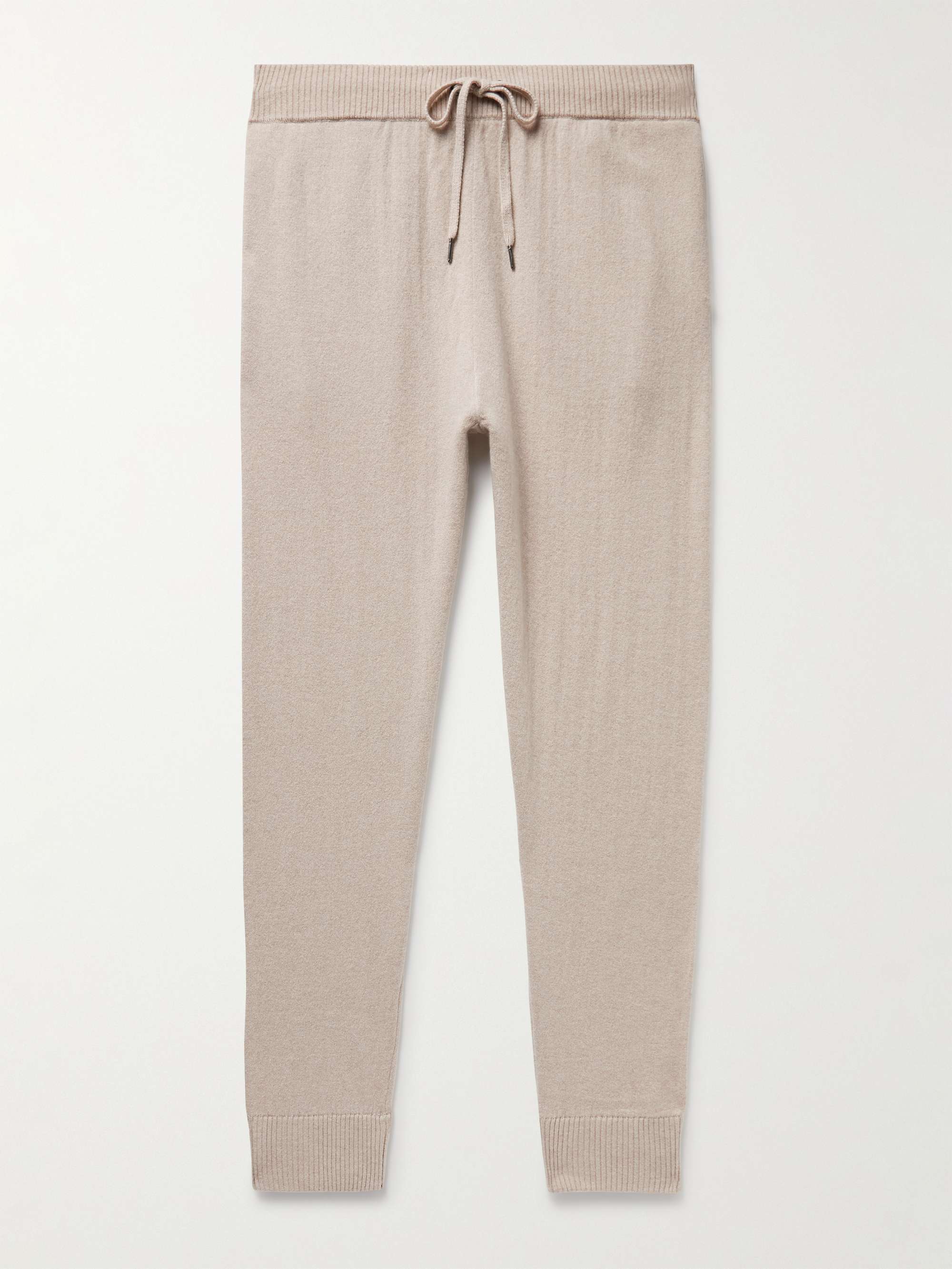 DEREK ROSE Finley 10 Tapered Cashmere Sweatpants for Men | MR PORTER