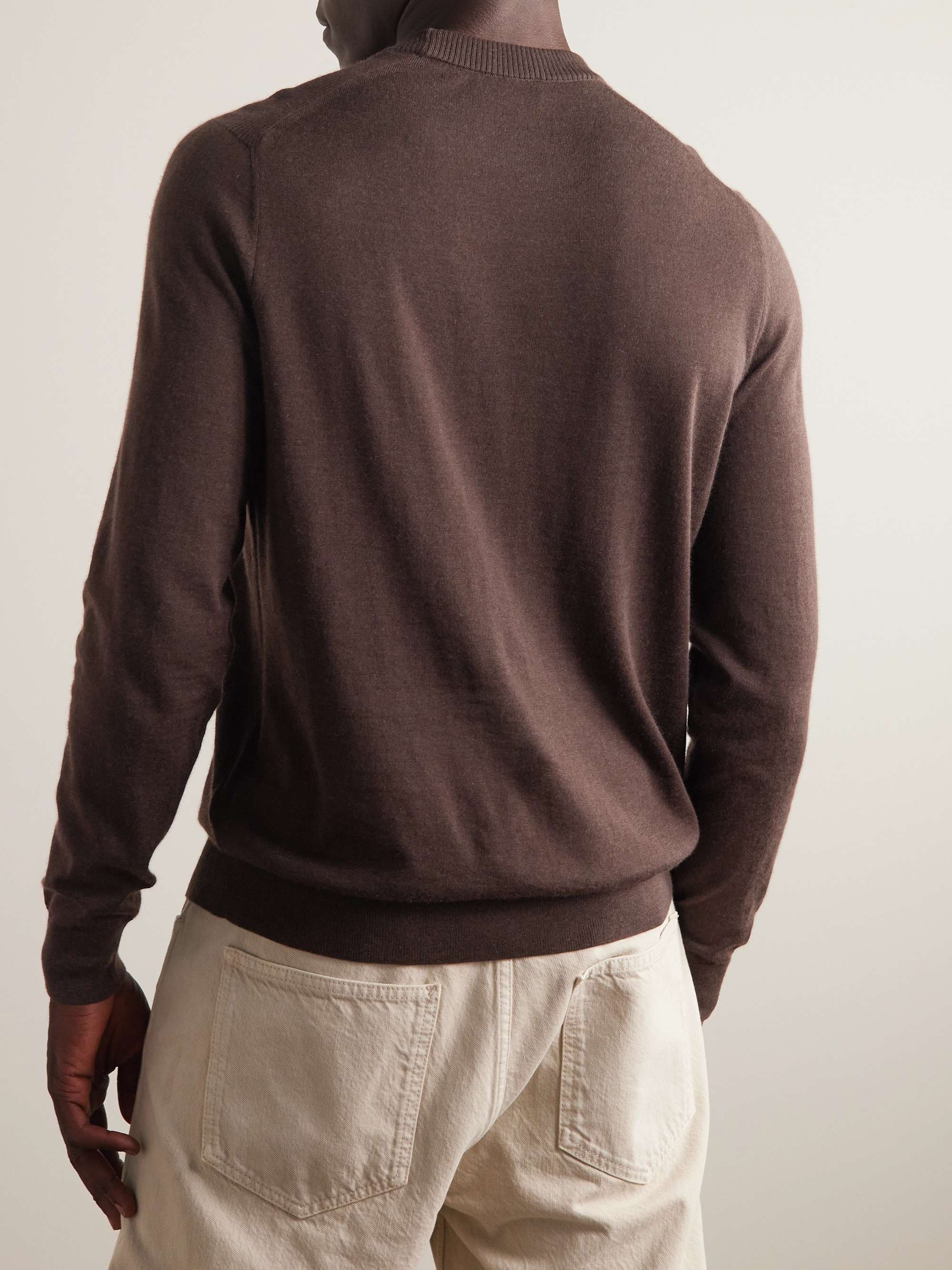 DUNHILL SlimFit Cashmere Sweater for Men MR PORTER
