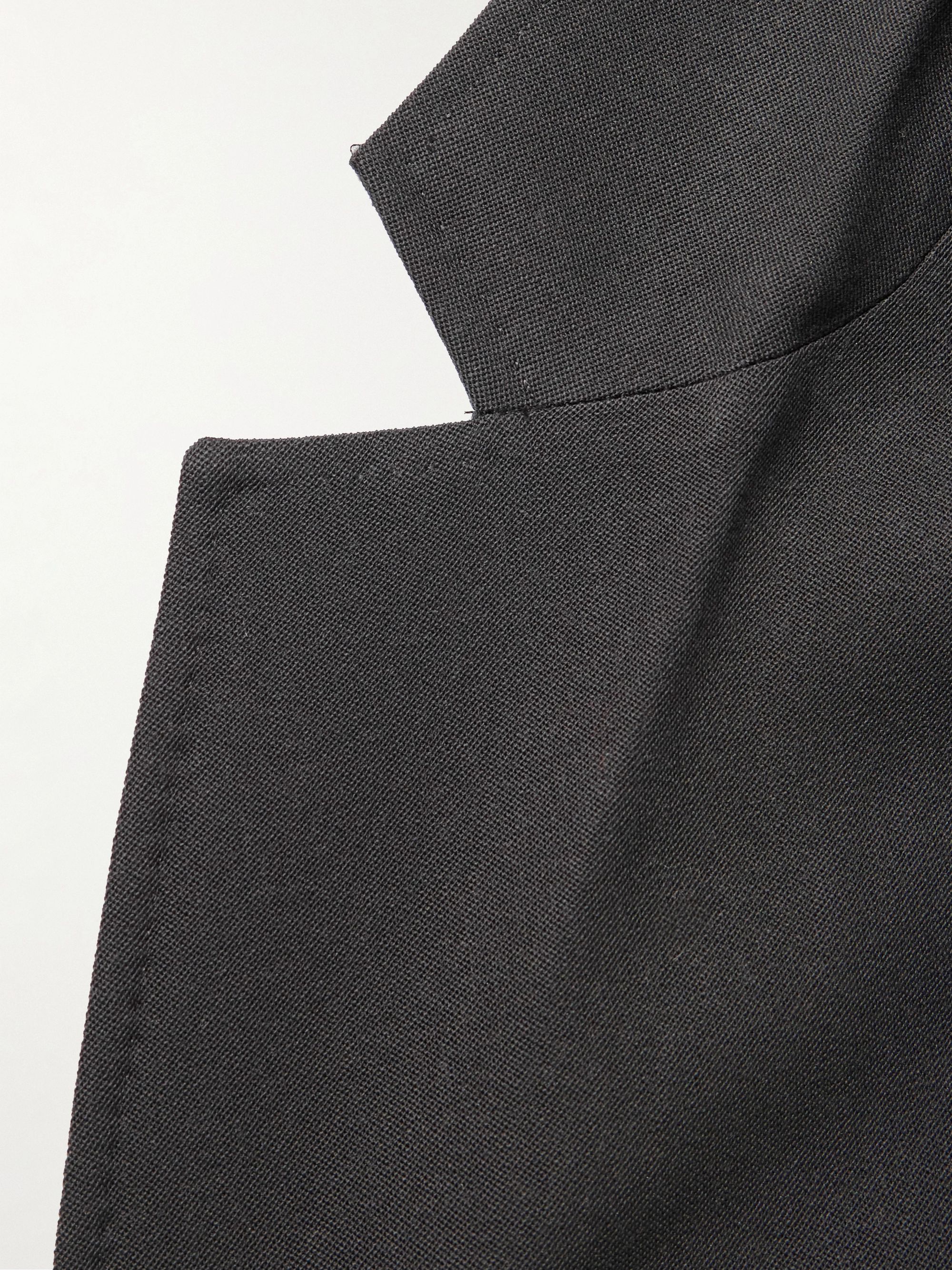 Gabriela Hearst Irving Tailored Wool Suit Jacket — detail view 5