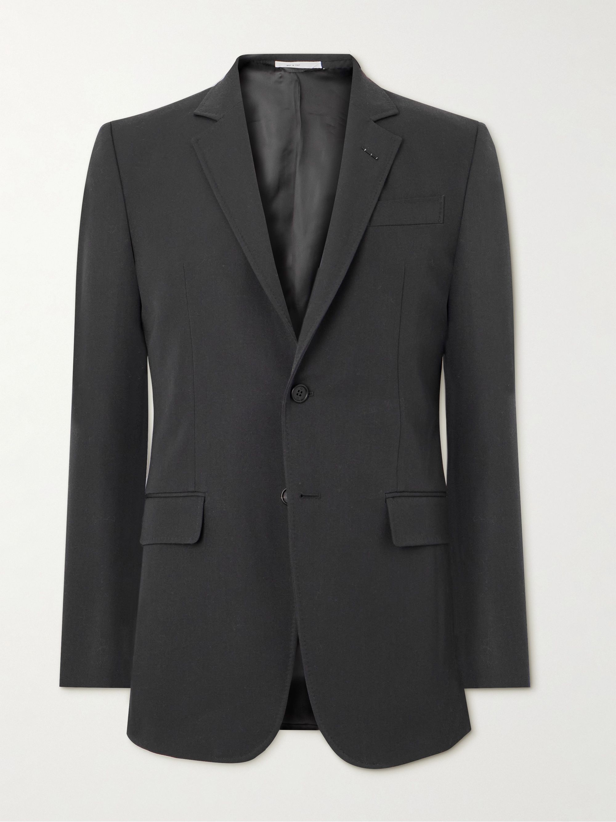 Gabriela Hearst Irving Tailored Wool Suit Jacket — detail view 2