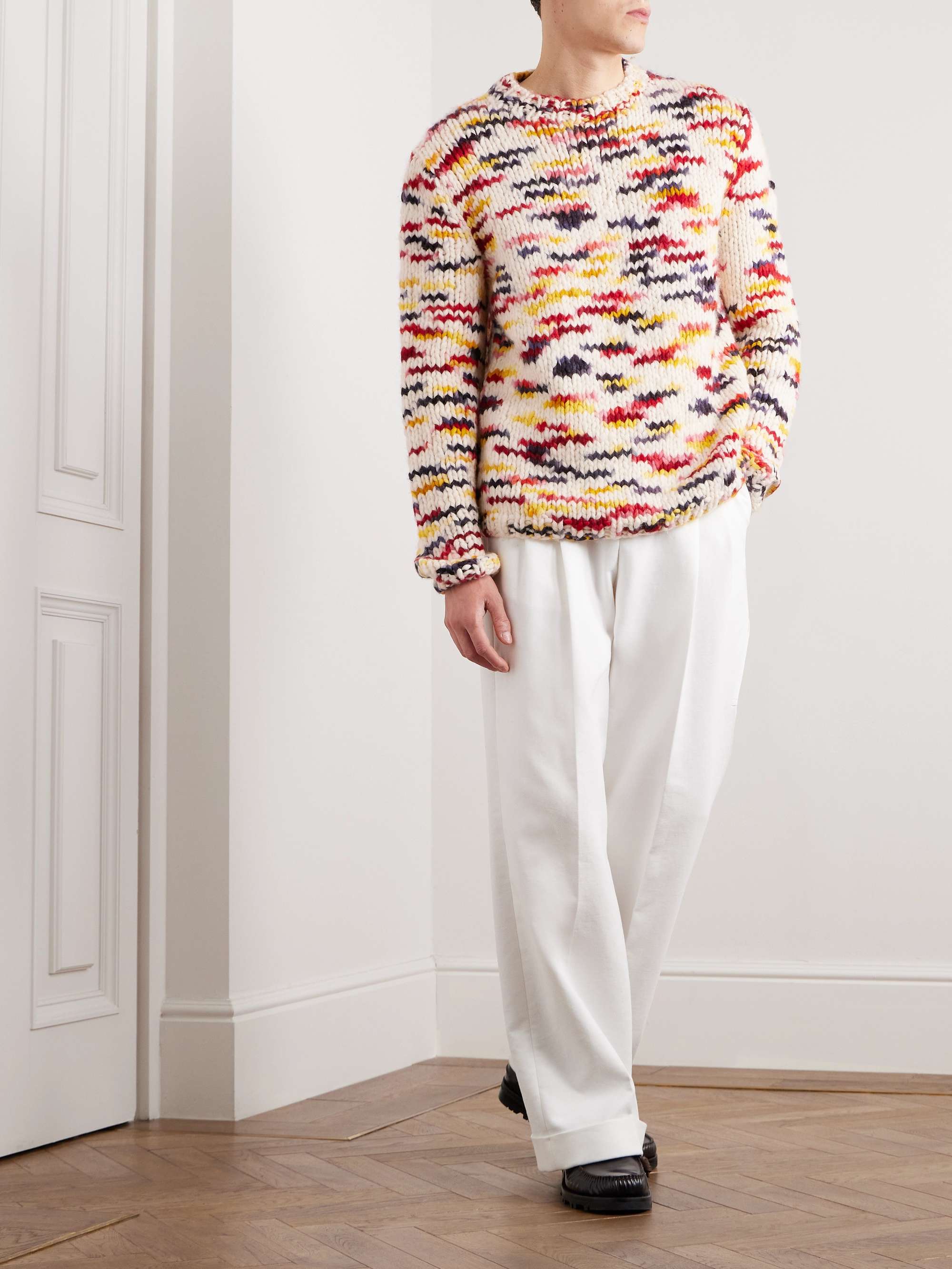 GABRIELA HEARST Lawrence Space-Dyed Cashmere Sweater
