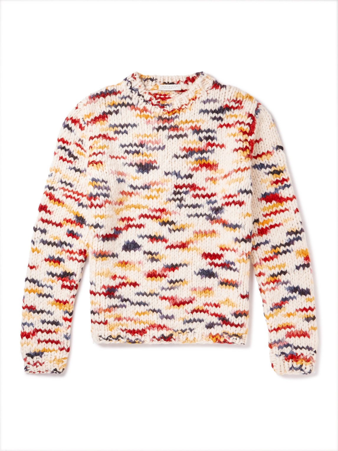 GABRIELA HEARST LAWRENCE SPACE-DYED CASHMERE SWEATER