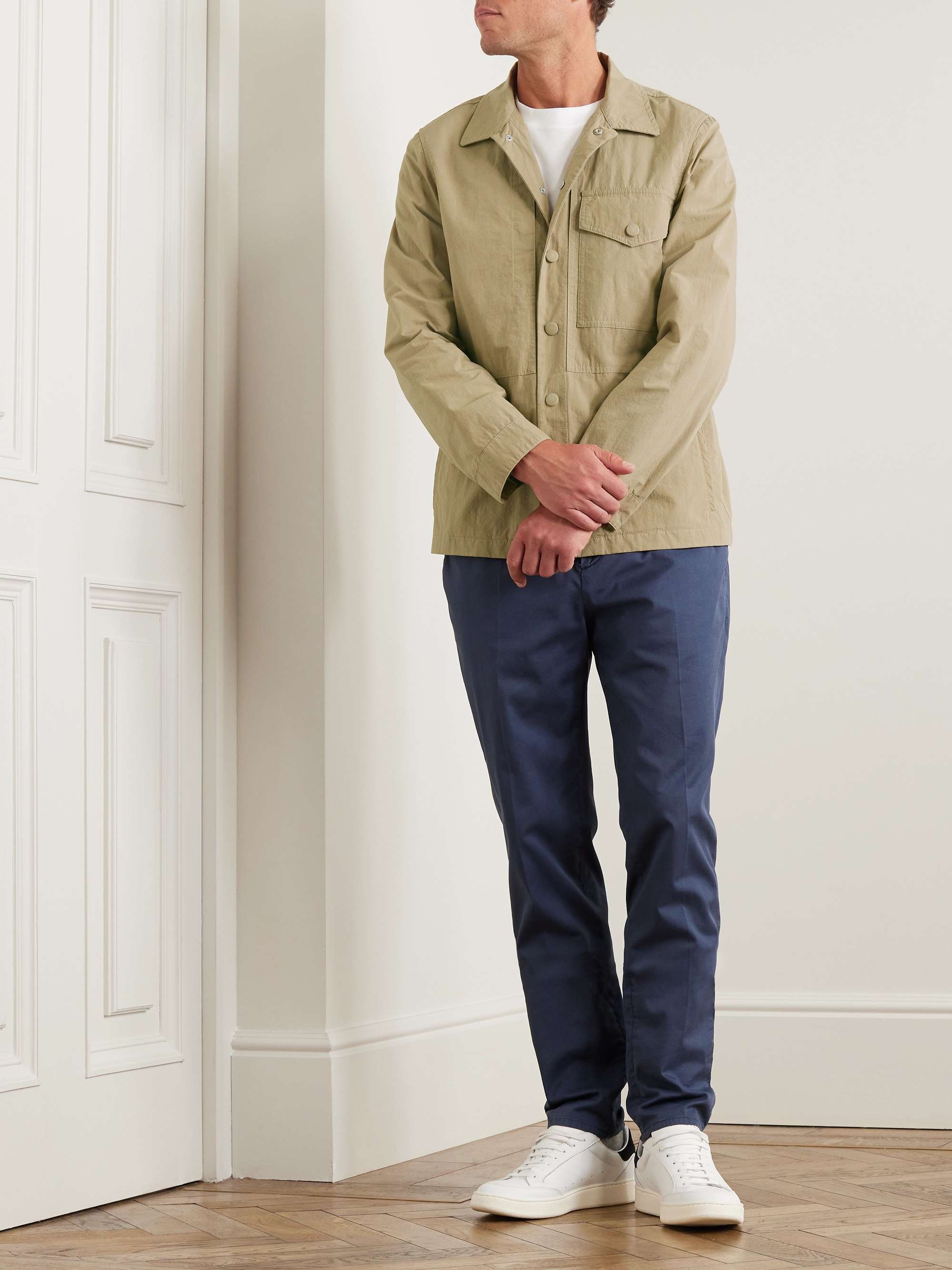 VALSTAR Cotton-Blend Canvas Overshirt for Men | MR PORTER