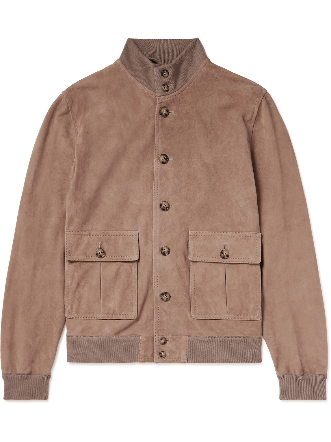 Valstarino Suede Bomber Jacket