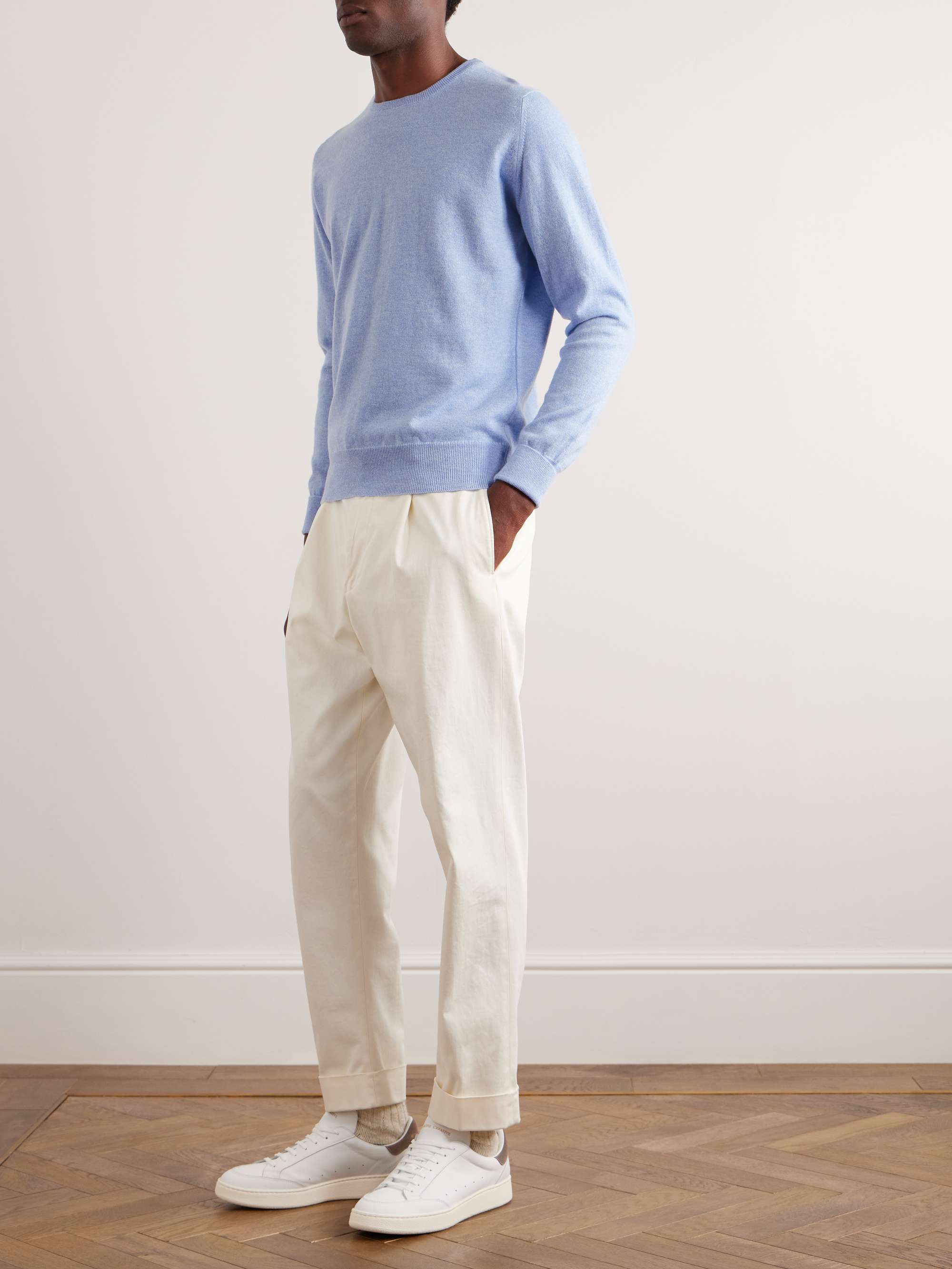 WILLIAM LOCKIE Oxton Cashmere Sweater for Men | MR PORTER