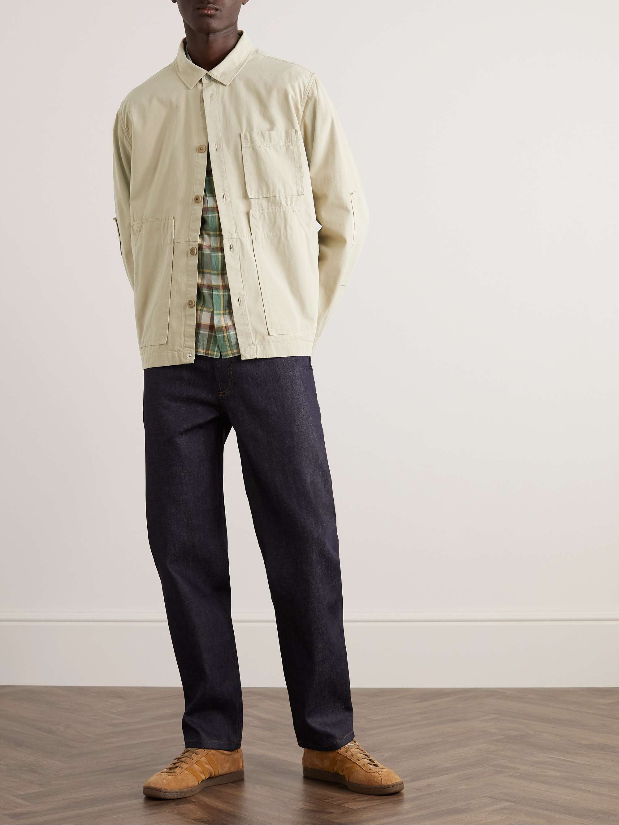 FOLK Assembly Cotton-Twill Overshirt for Men | MR PORTER