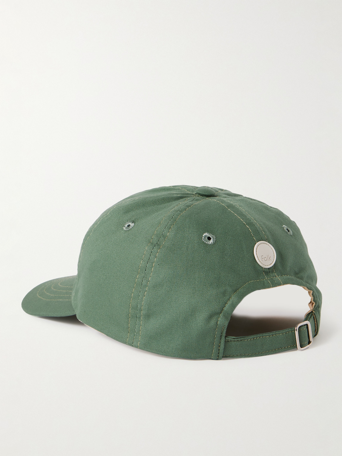 Folk Cotton-canvas Baseball Cap In Green