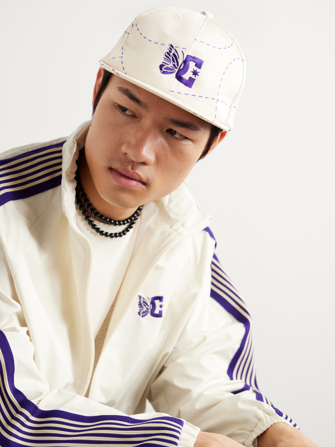 + DC Shoes Embroidered Printed Jersey Baseball Cap — 2