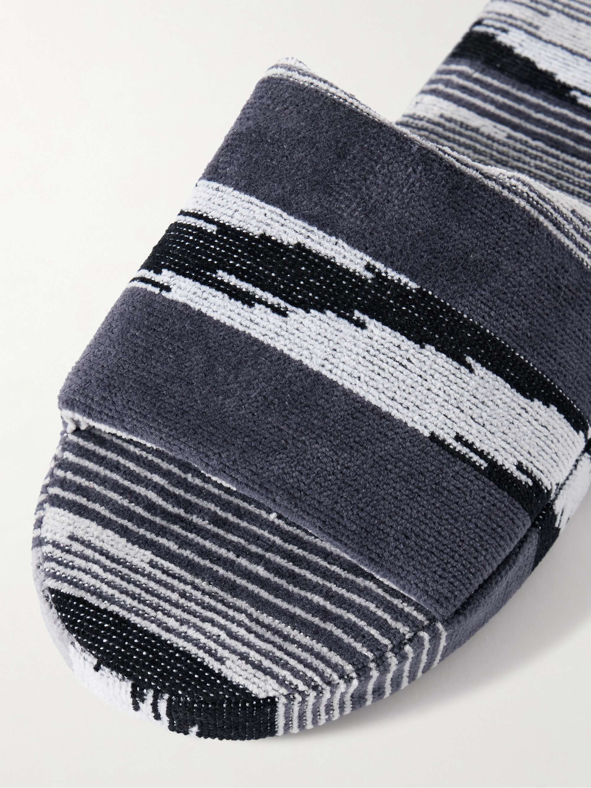 MISSONI HOME Clint Cotton-Terry Jacquard Slippers