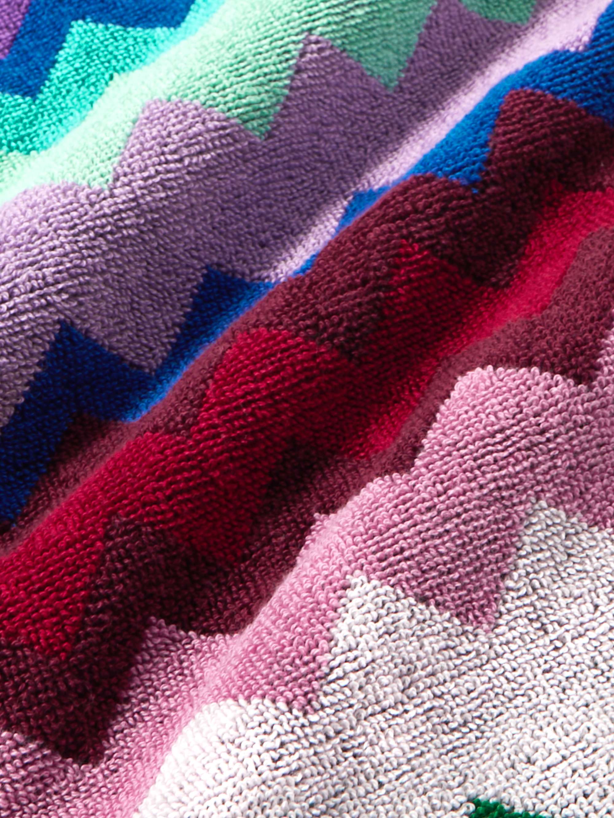 MISSONI HOME Chantal Set of Two Striped CottonTerry Towels for Men