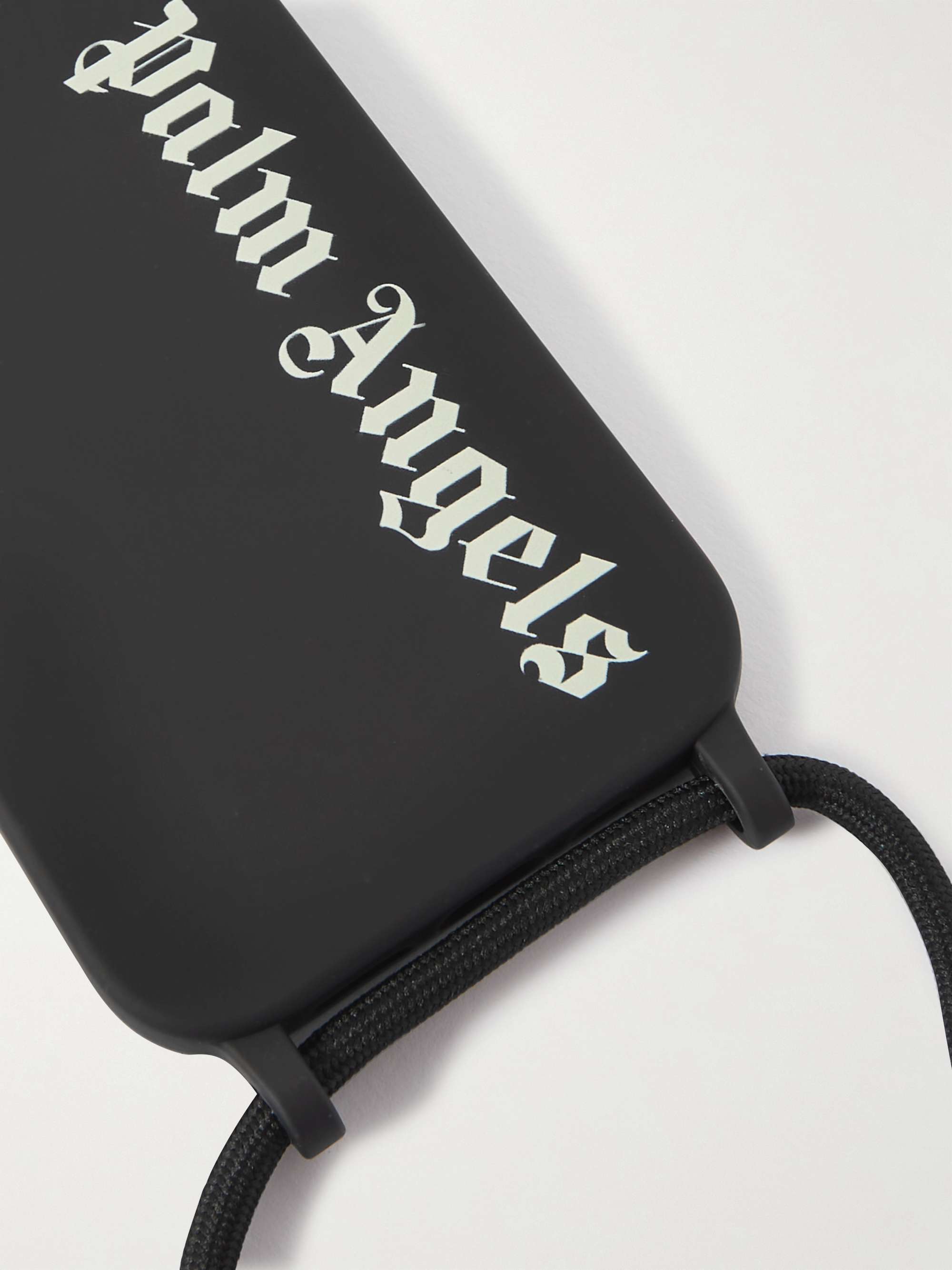 PALM ANGELS シリコン iPhone 14 Pro スマートフォンケース ロゴ